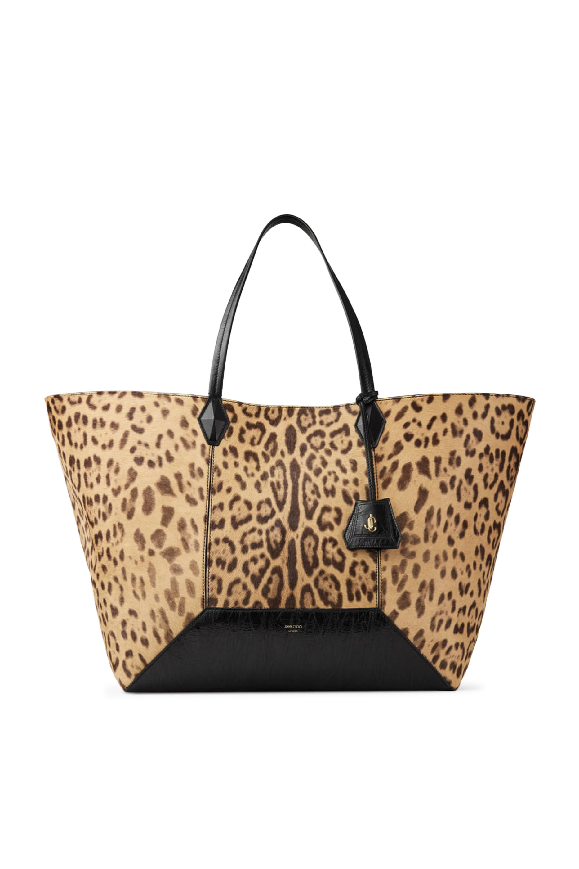 حقيبة يد دياموند بنقشة جلد الفهد