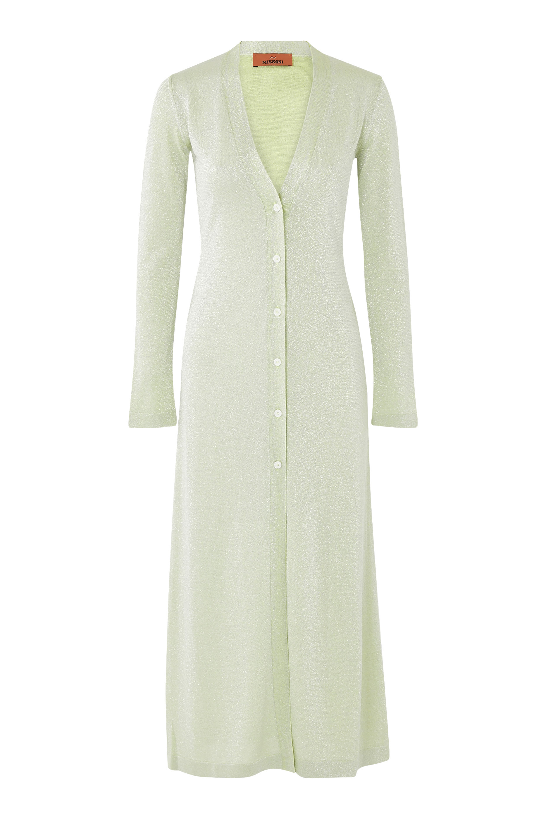 كارديجان فانيس طويل بأزرار وأكمام طويلة لوركس