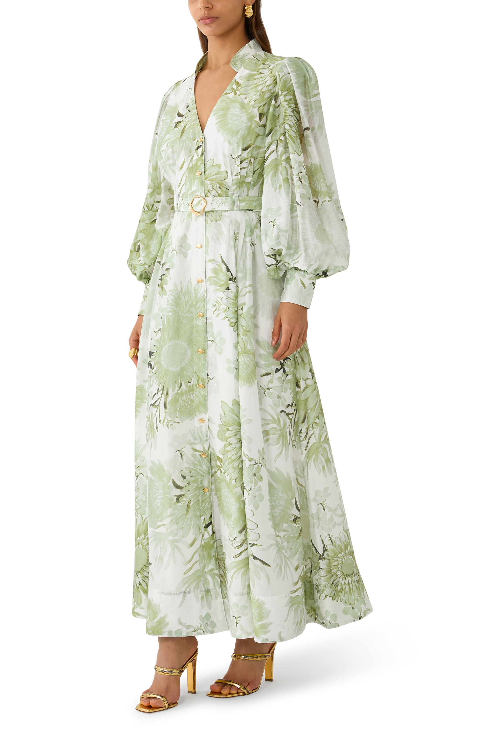 فستان ريفلكتر بنمط قميص