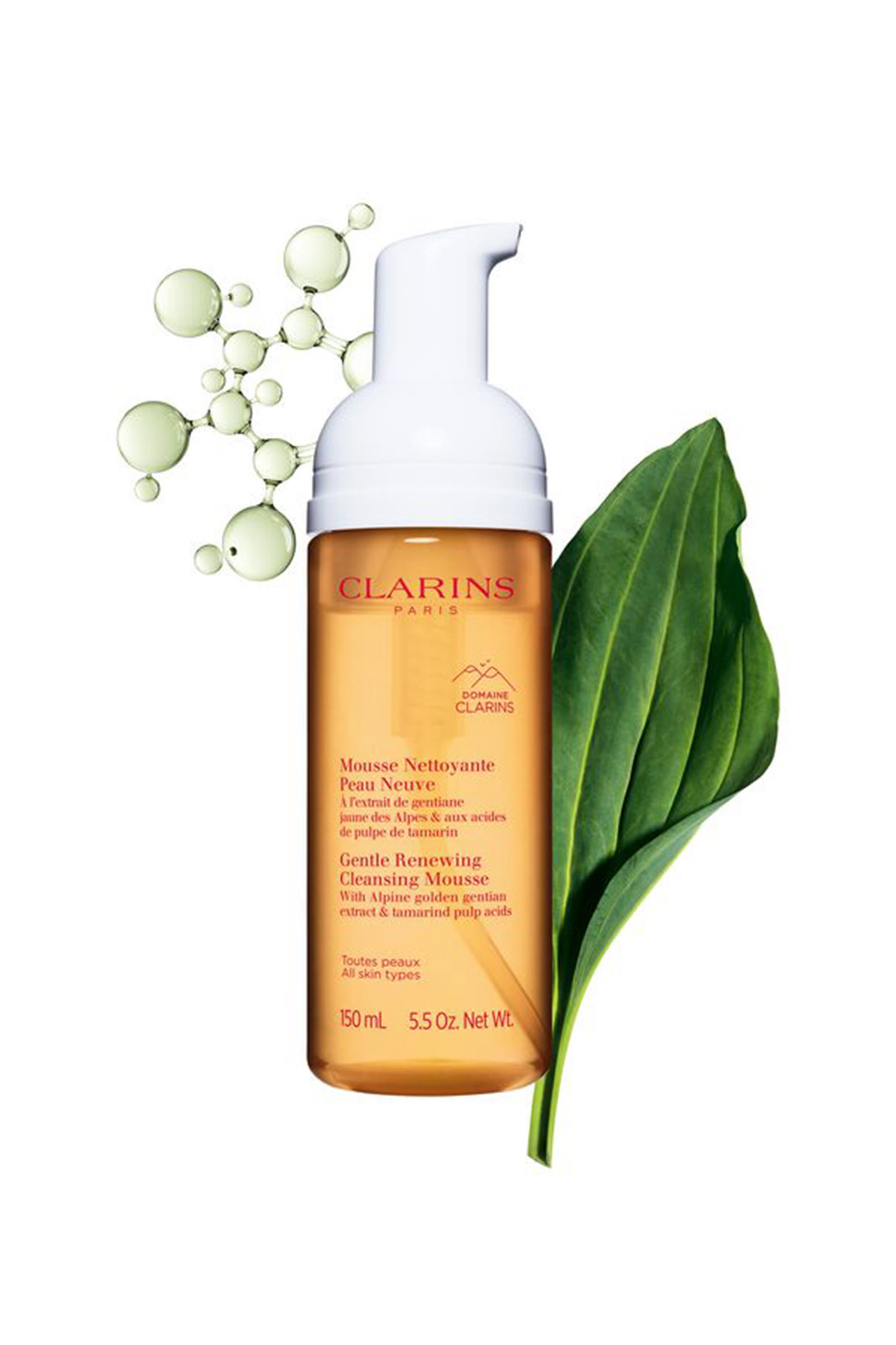 غسول رغوي لطيف مجدد