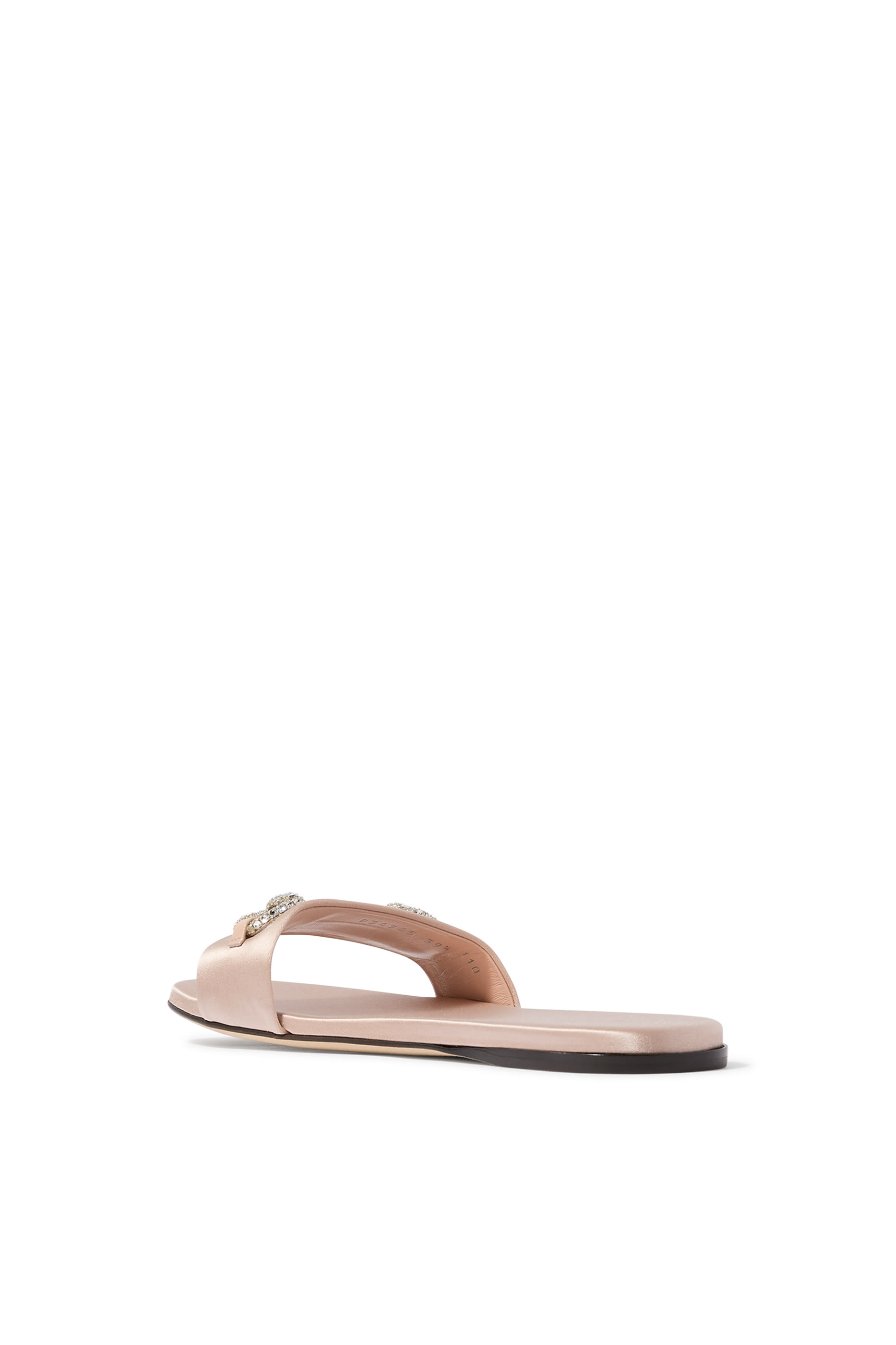 حذاء كيم مفتوح من الخلف بحلية