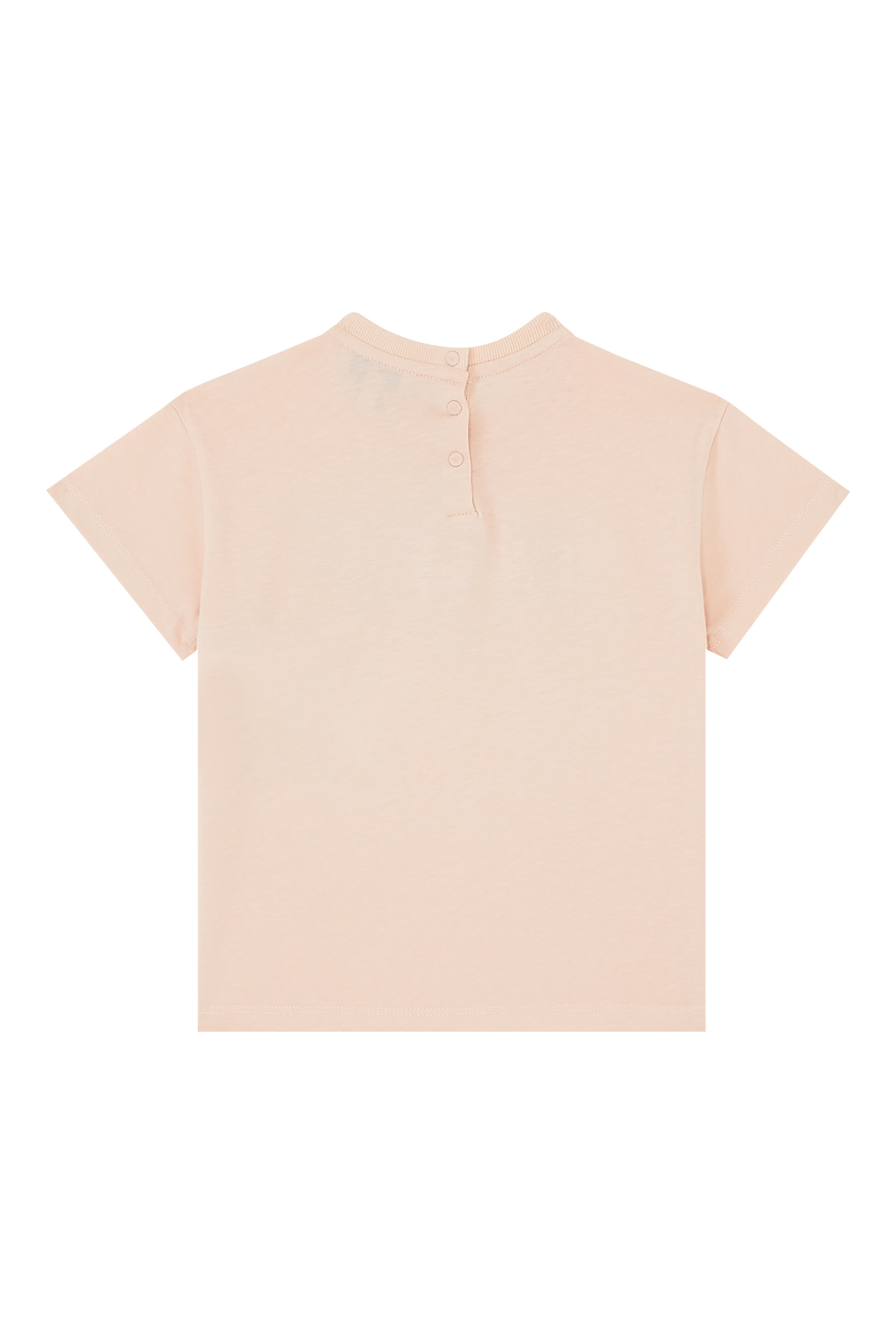 تيشيرت بطبعات شعار الماركة للأطفال