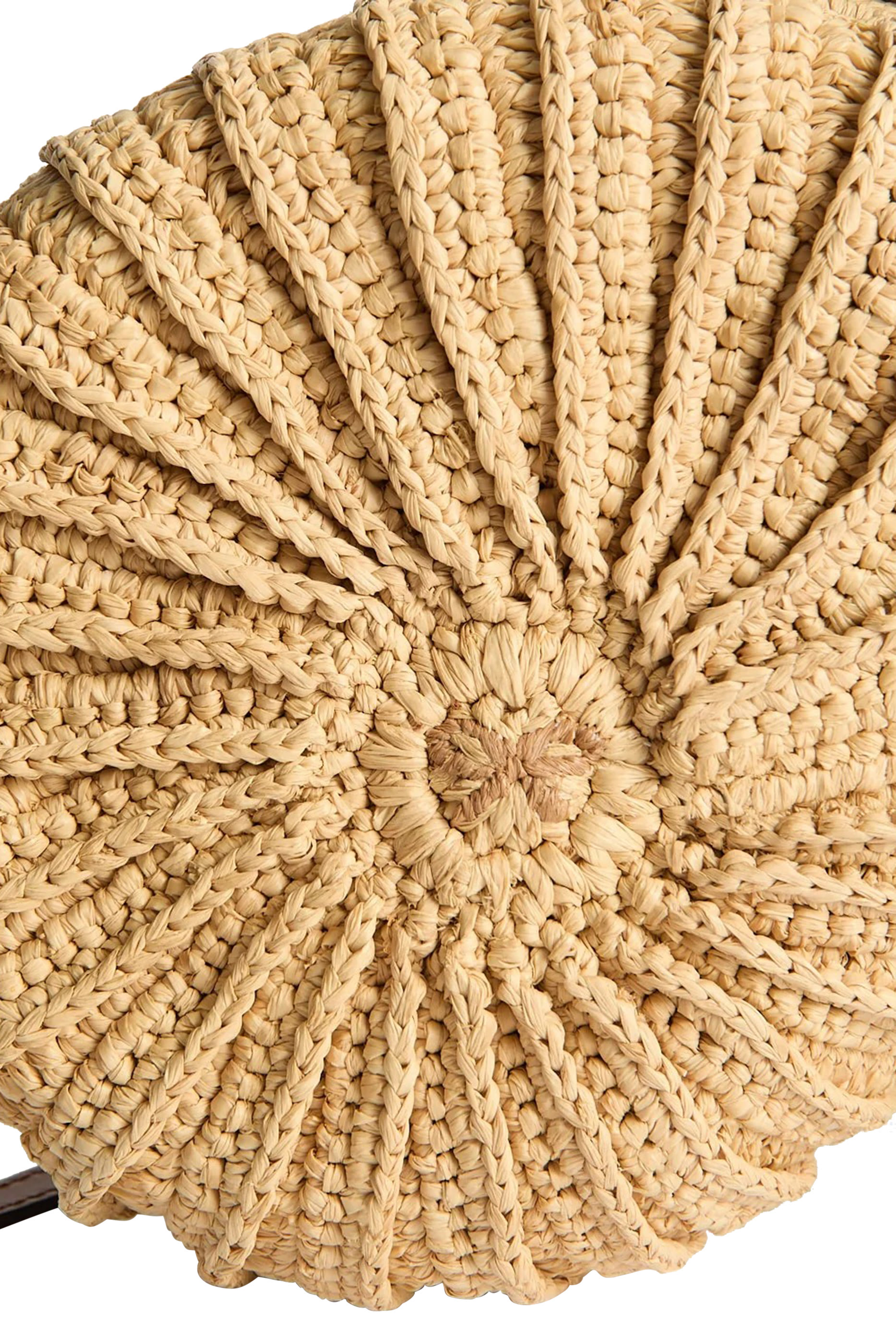 حقيبة كروس بودي بتصميم صدفة سرطان بحر خوص