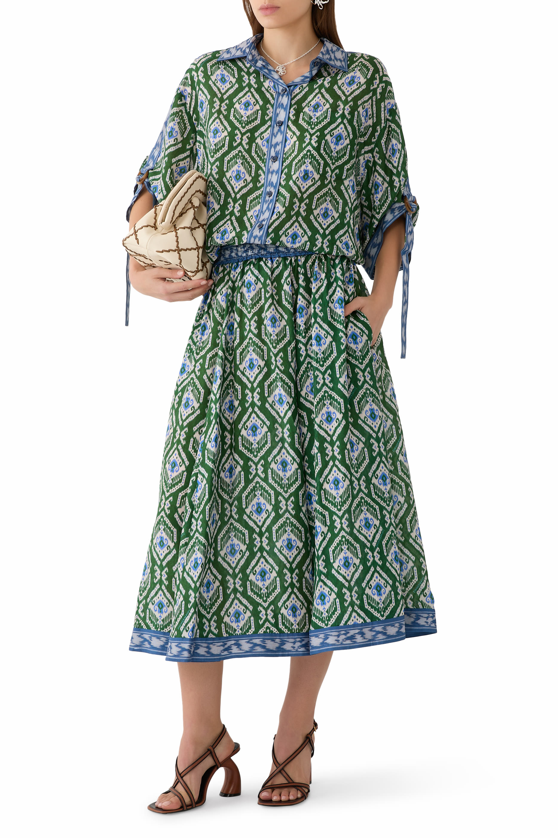 قميص وايلي بقصة فضفاضة