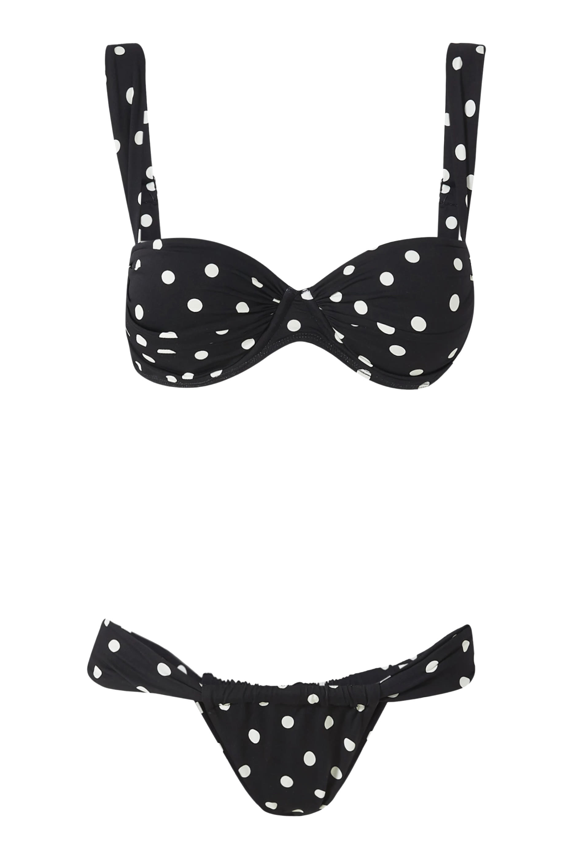 طقم بيكيني بنقشة نقاط