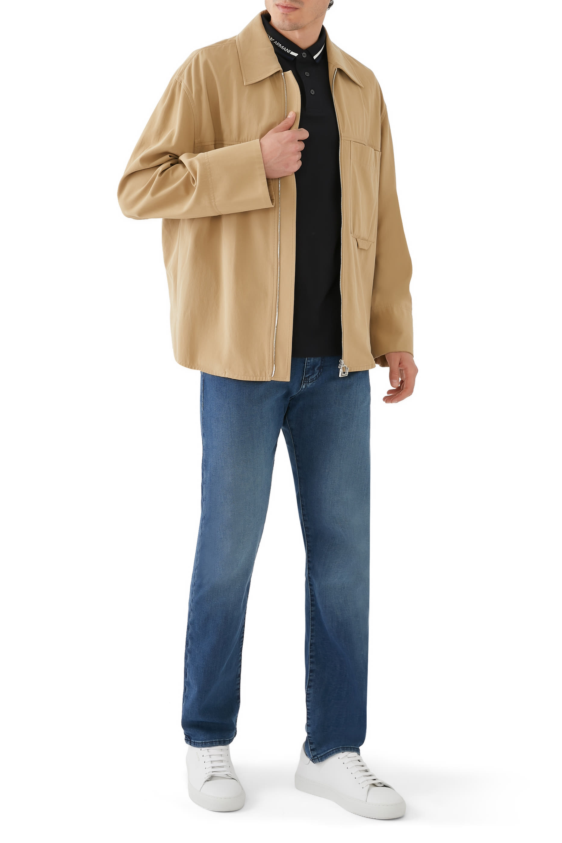 بنطال جينز كومفورت بقصة عادية