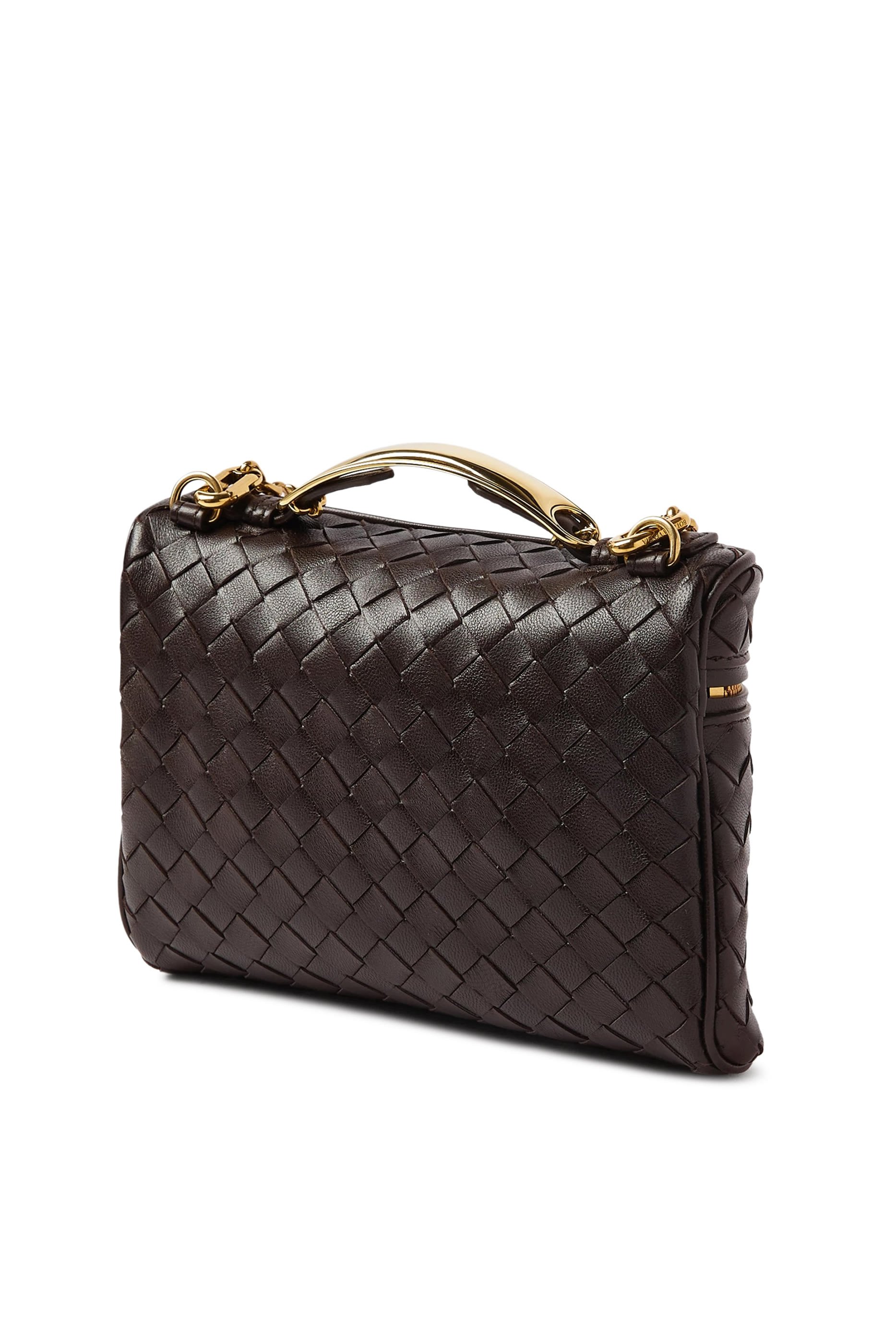 حقيبة مكياج جلد ناعم