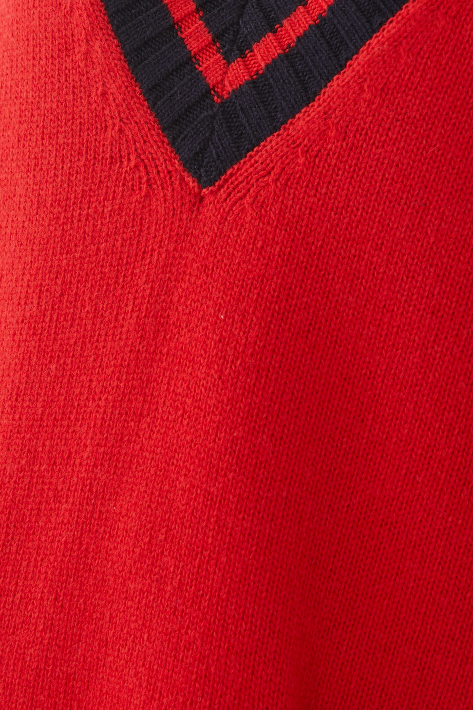 فستان صوف بحرفي شعار الماركة بتصميم متداخل