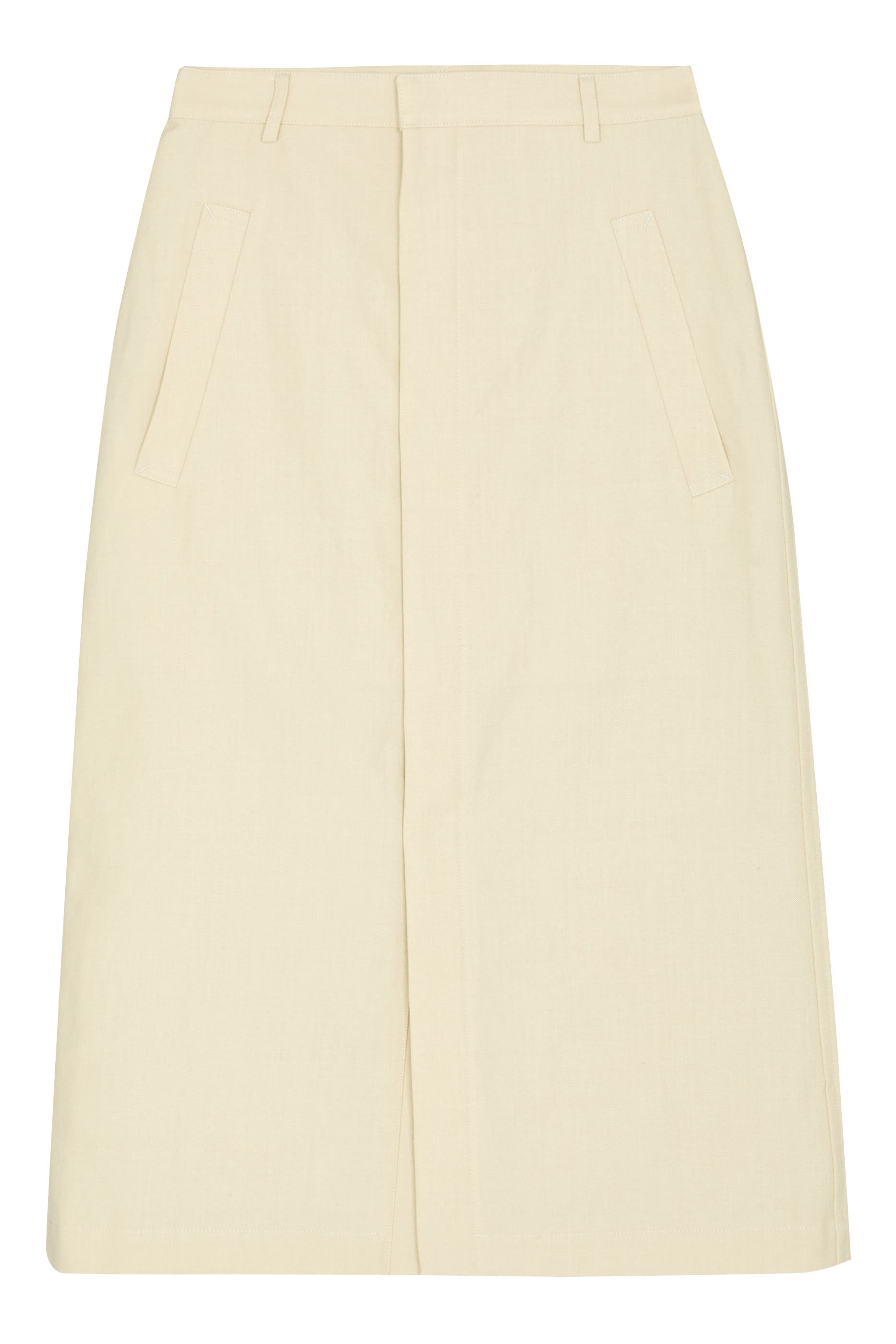 Wool Cotton Linen Ox Skirt