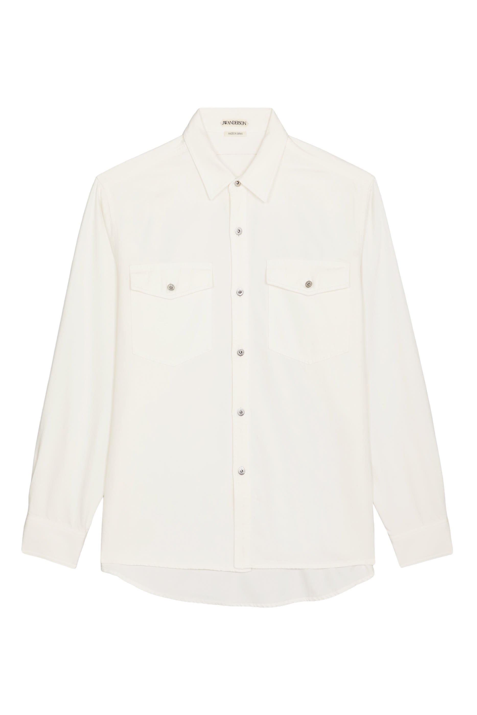 قميص بقصة فضفاضة دنيم