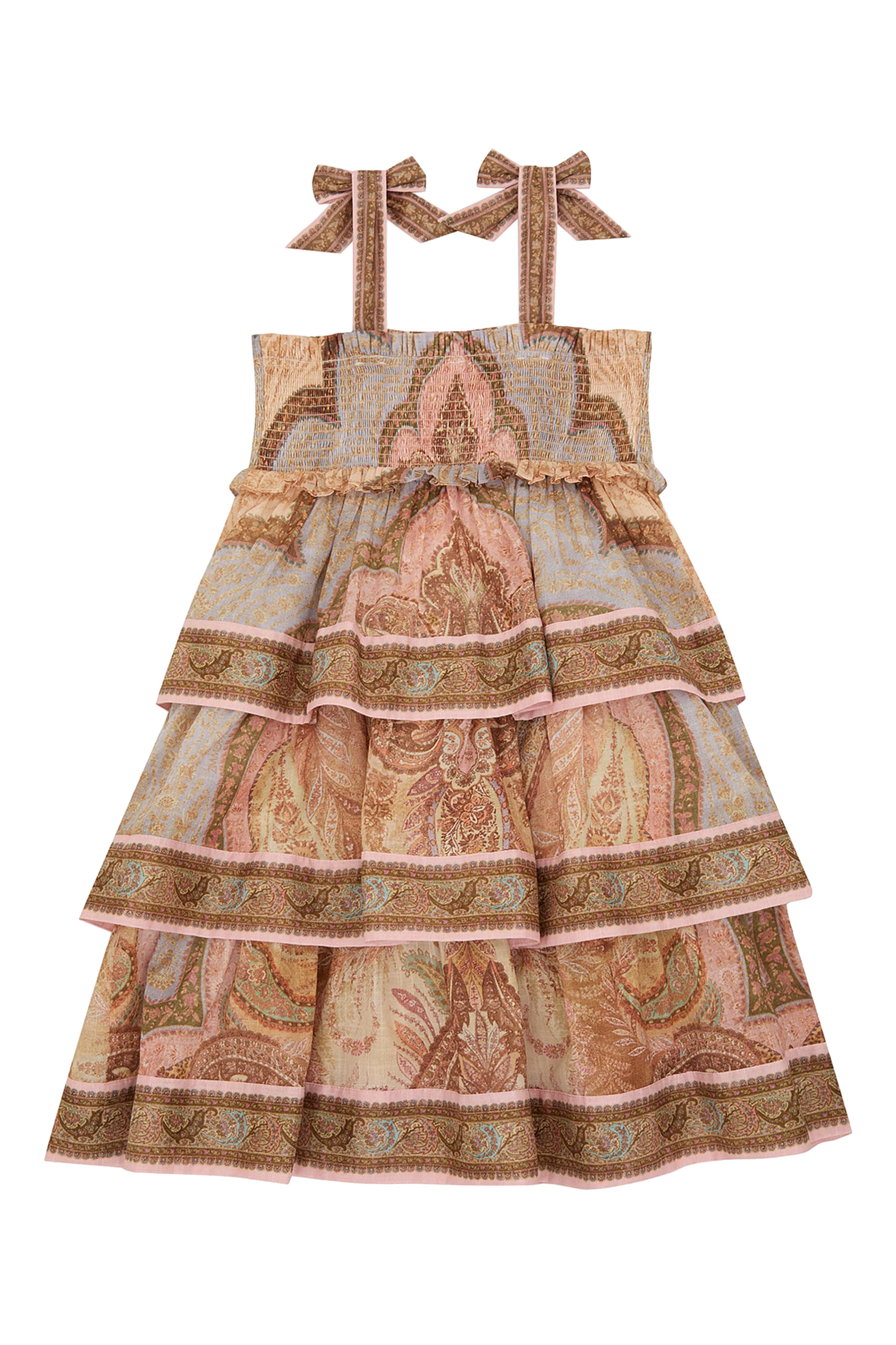 فستان أويكن بتصميم متدرج للأطفال