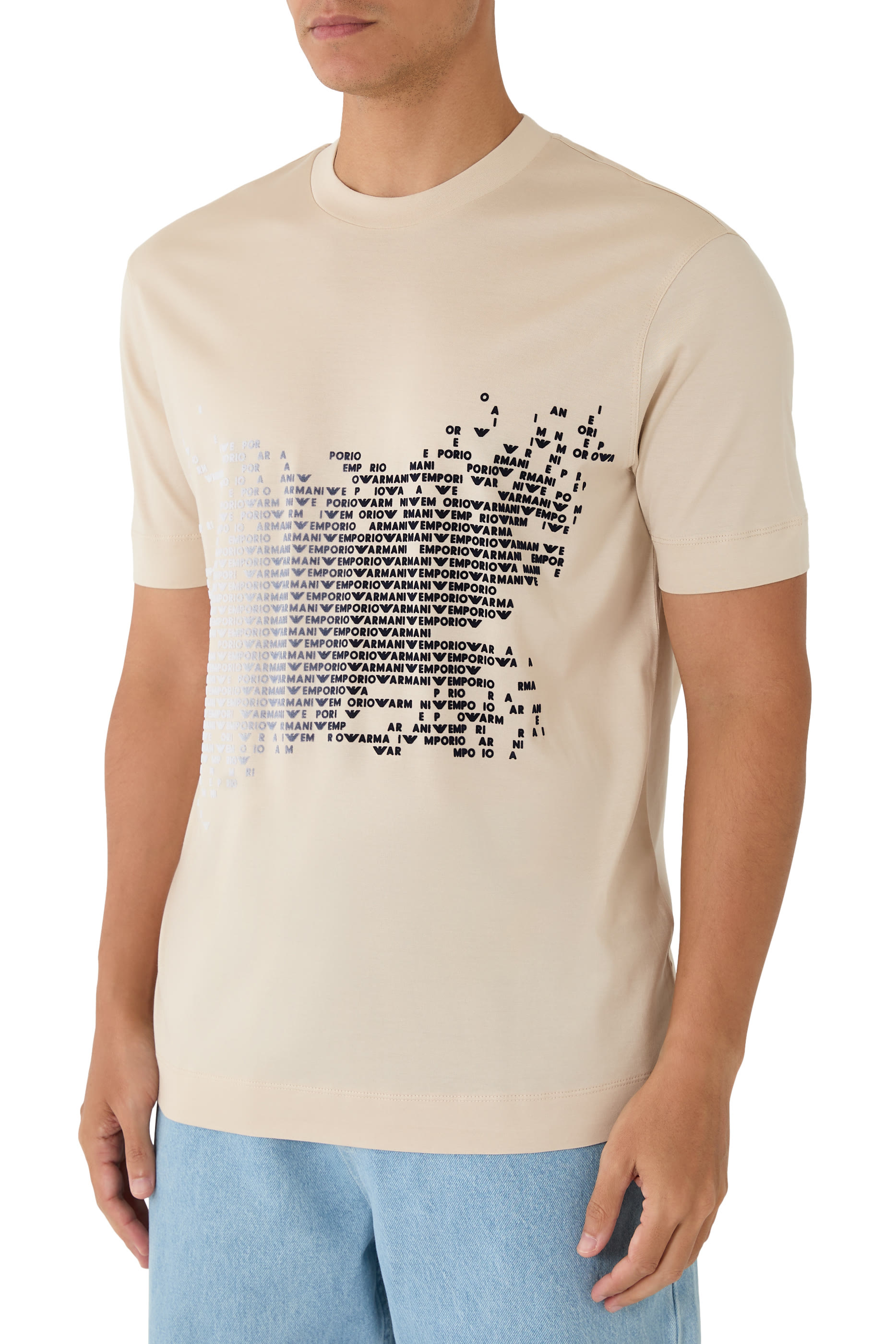 Flocking EA Logo T-shirt