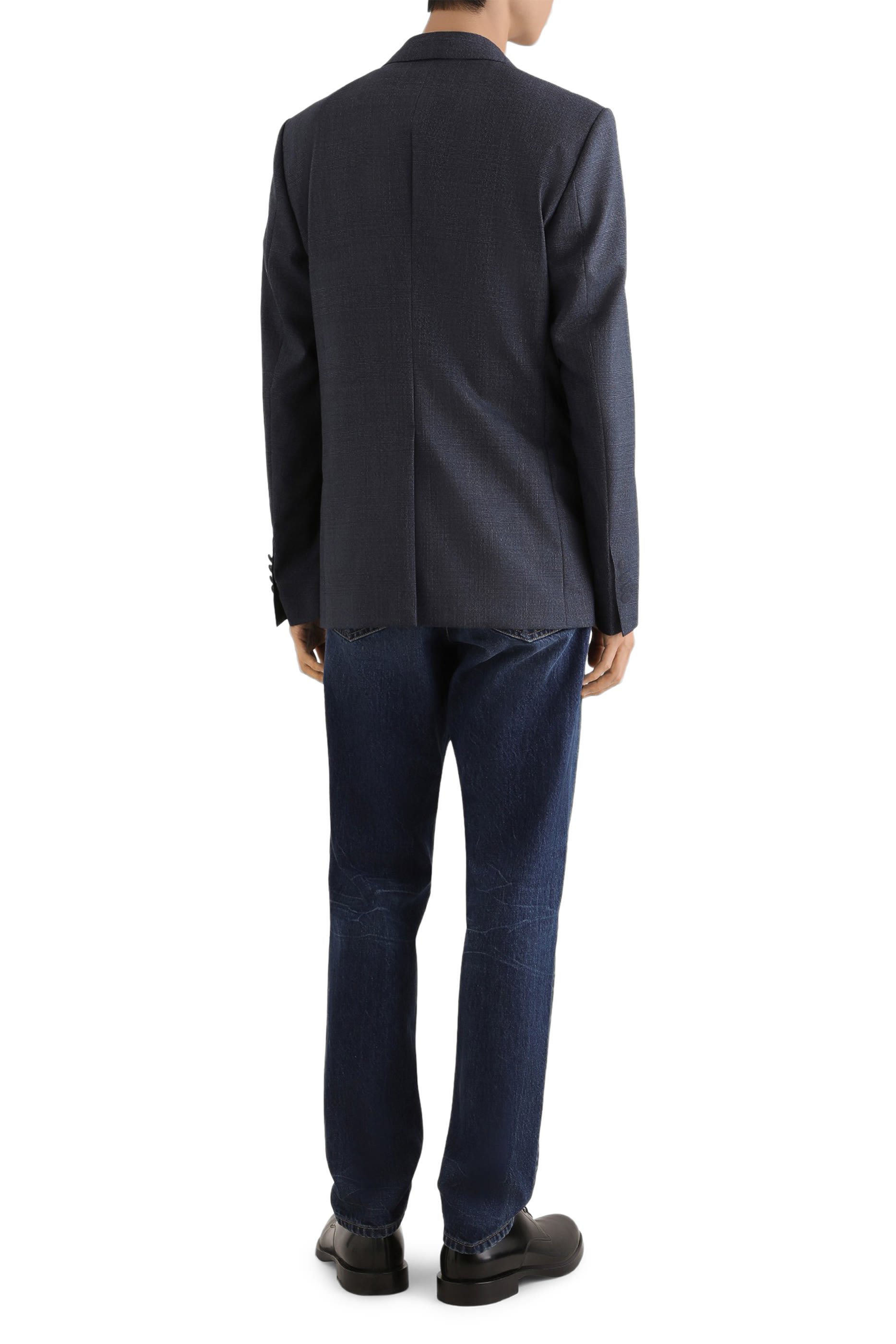 بنطال بقصة مريحة مزين بشعار الماركة دنيم