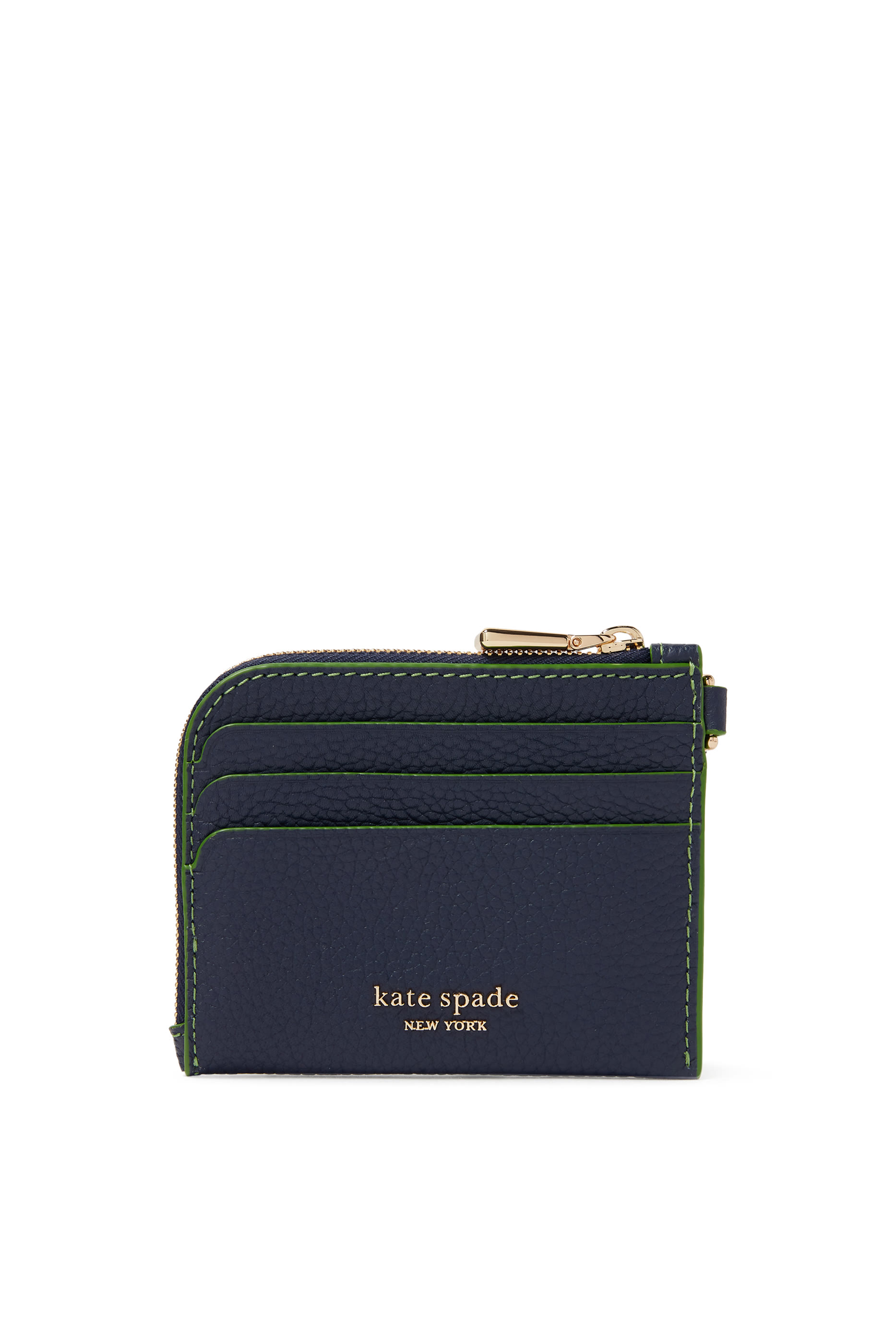 حافظة بطاقات فلورال جلد