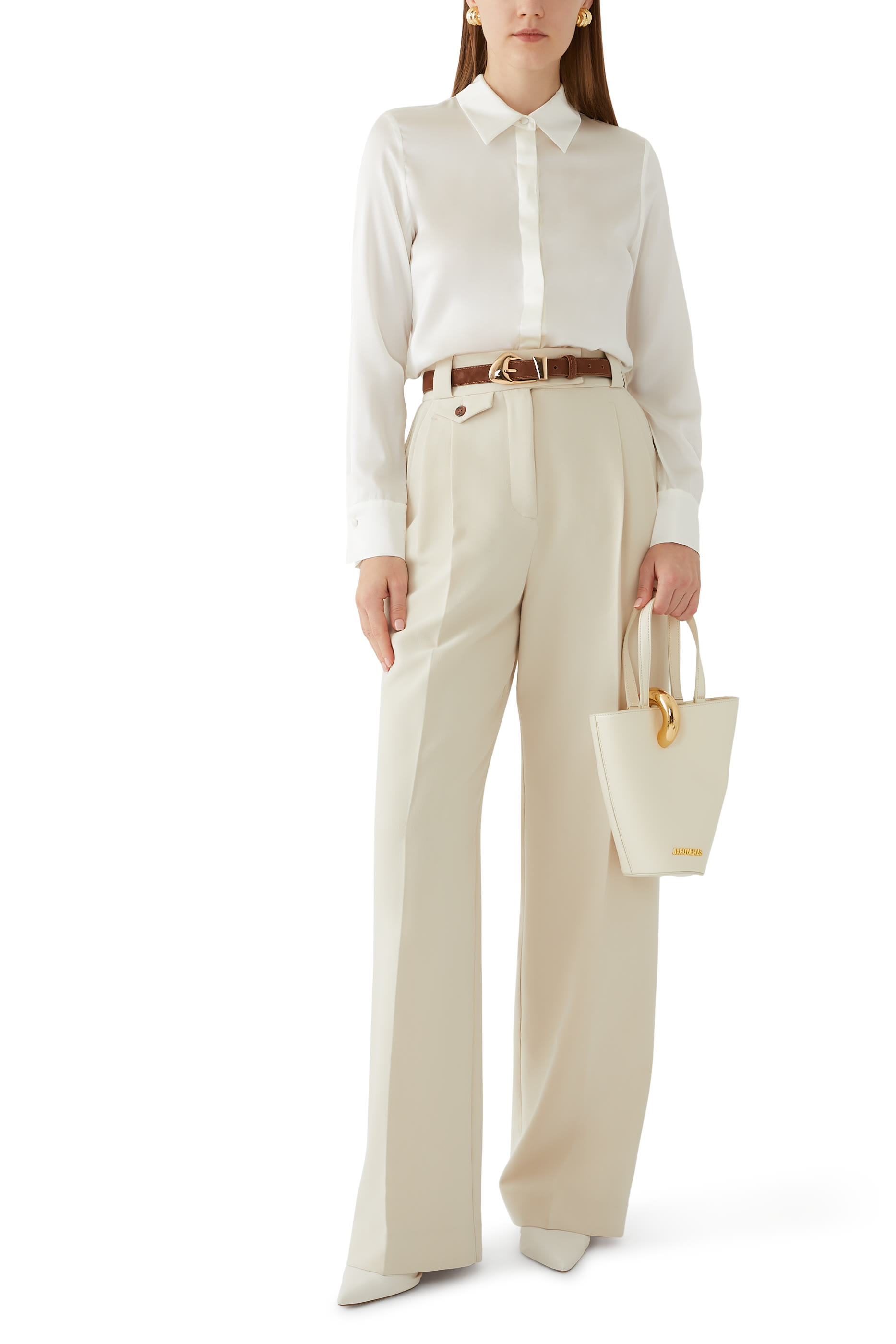 قميص برادي بقصة ضيقة بأزرار