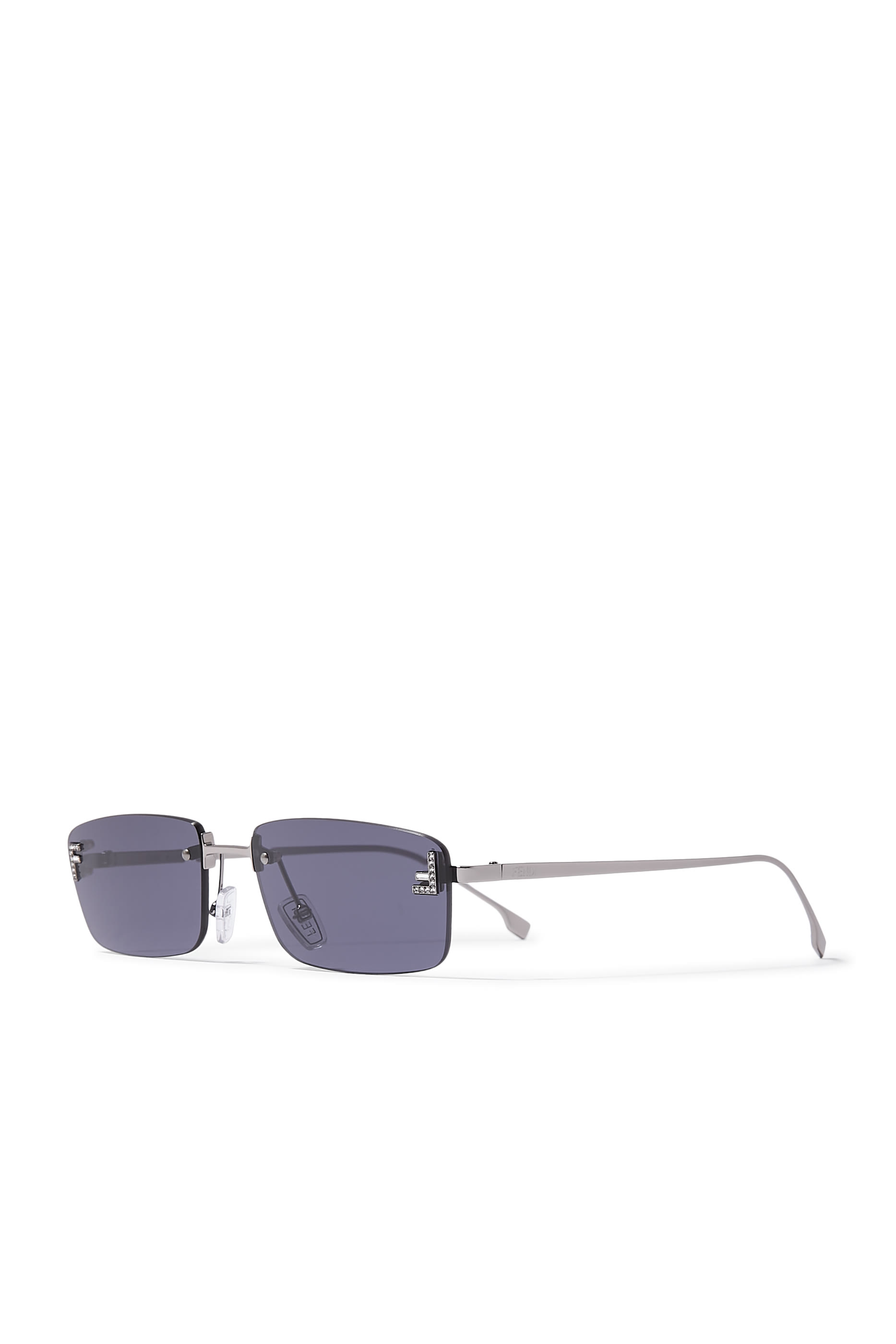 First Crystal Rectangular Sunglasses