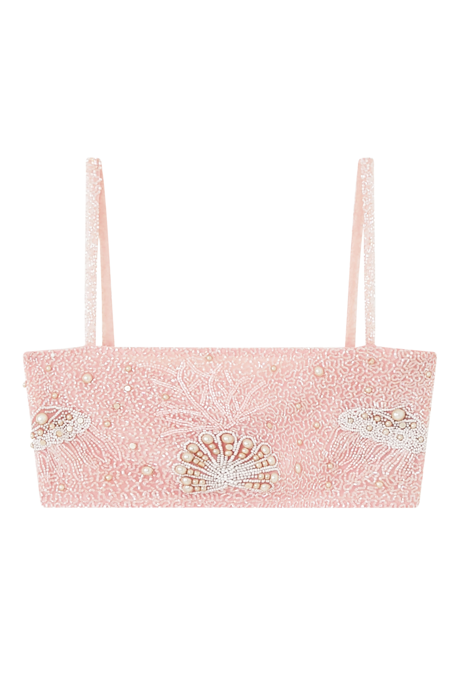 بلوزة فيث قصيرة مطرزة