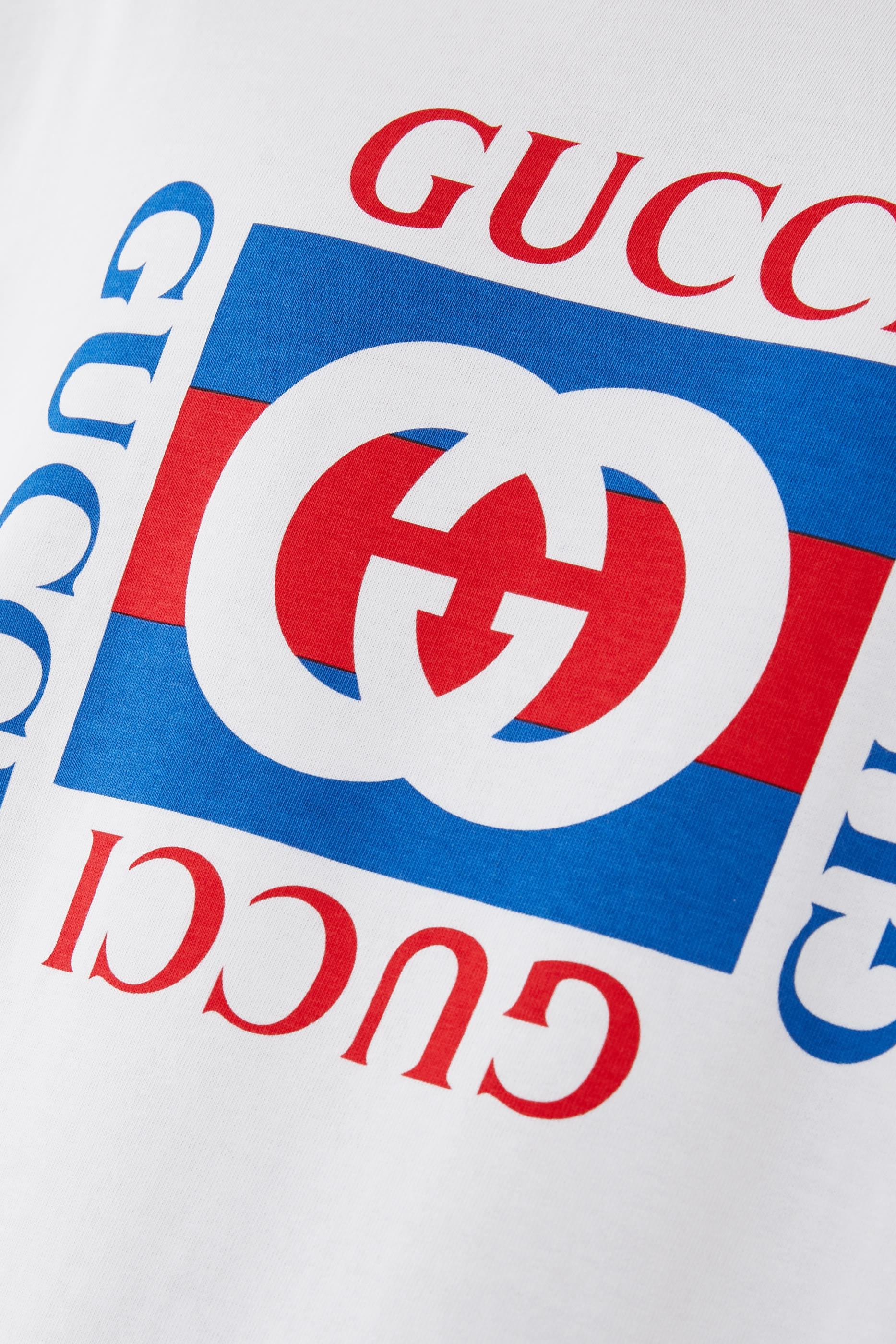 تيشيرت بطبعة شعار الماركة قطن جيرسيه