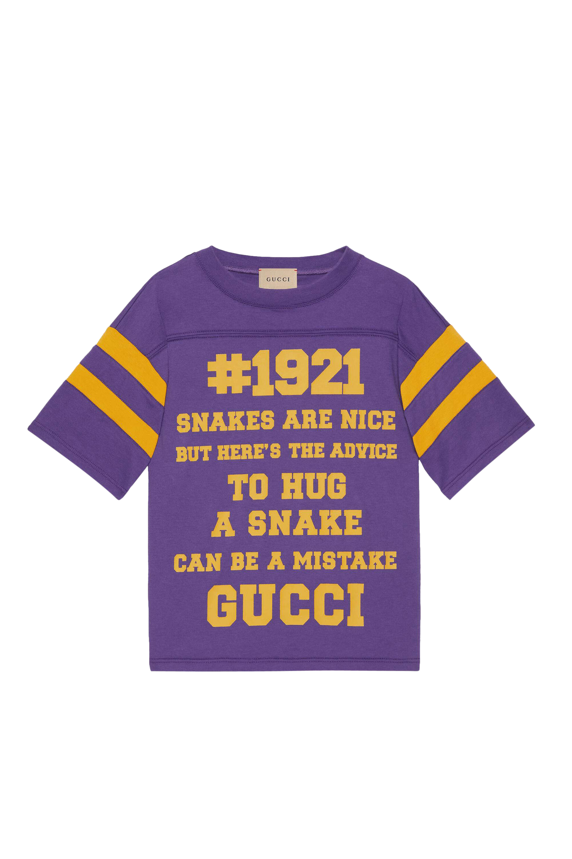 تي شيرت بطبعة شعار