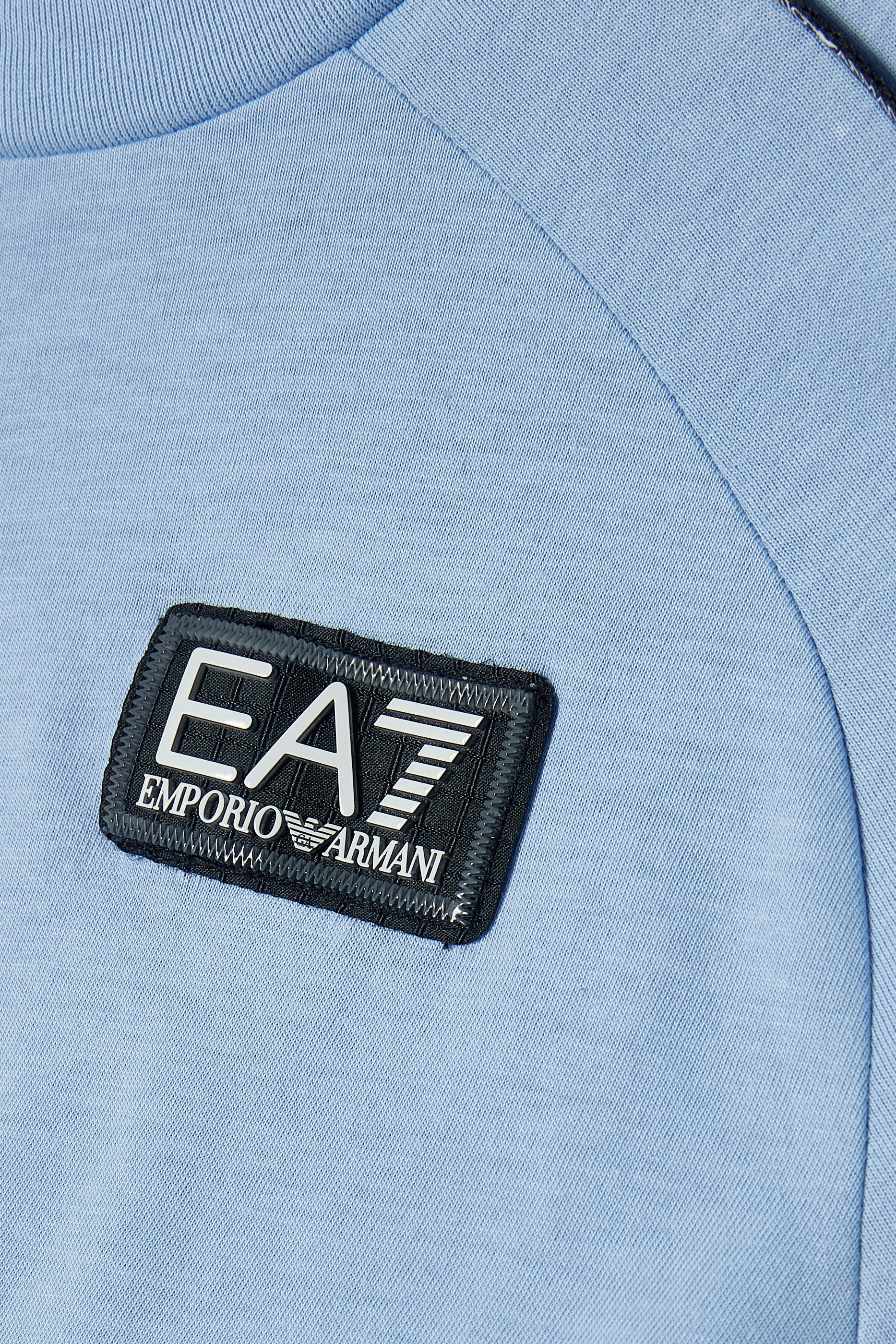 تيشيرت بشريط شعار الماركة للأطفال