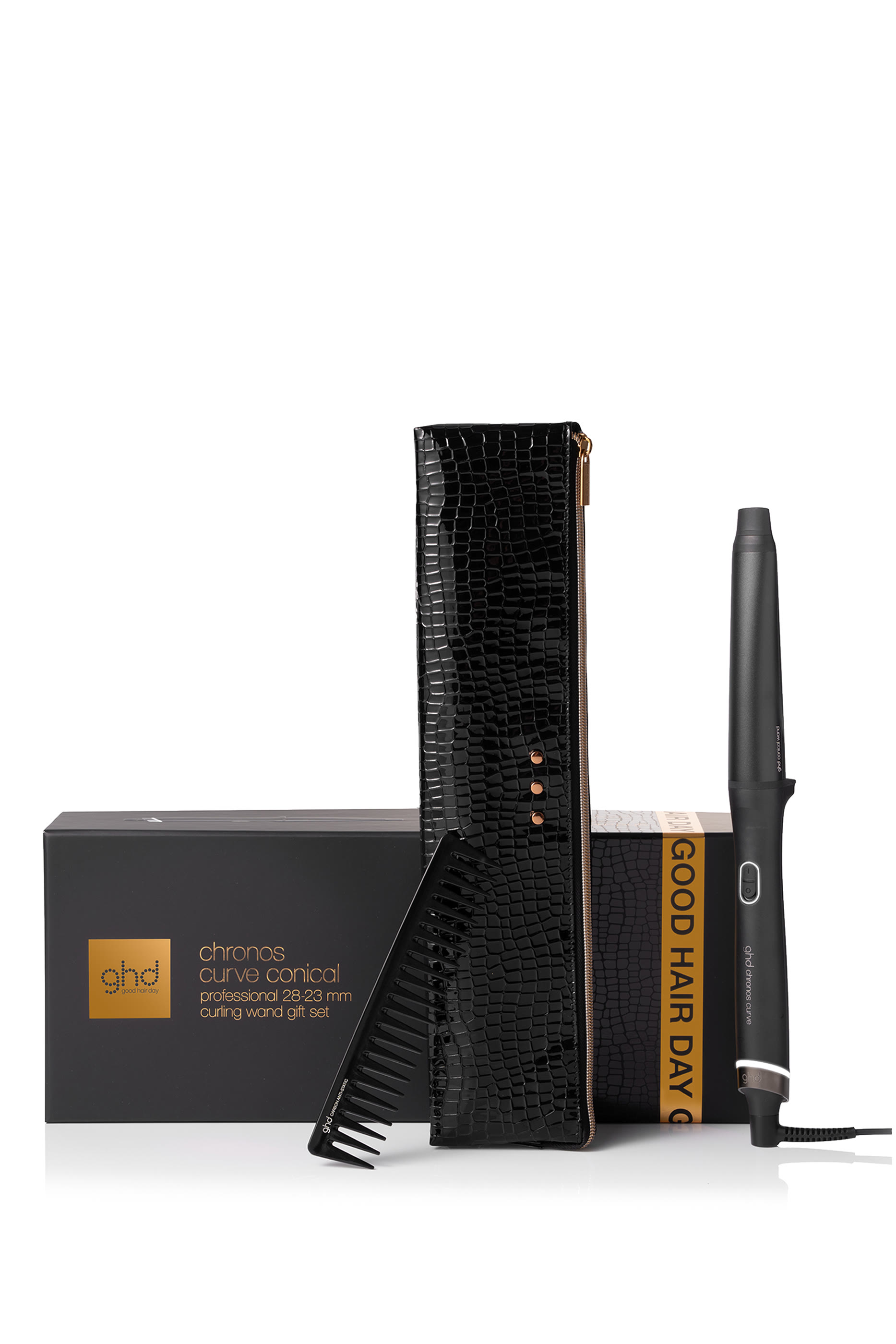 مجموعة هدية مكواة فرد شعر كرونوس فيستيف 