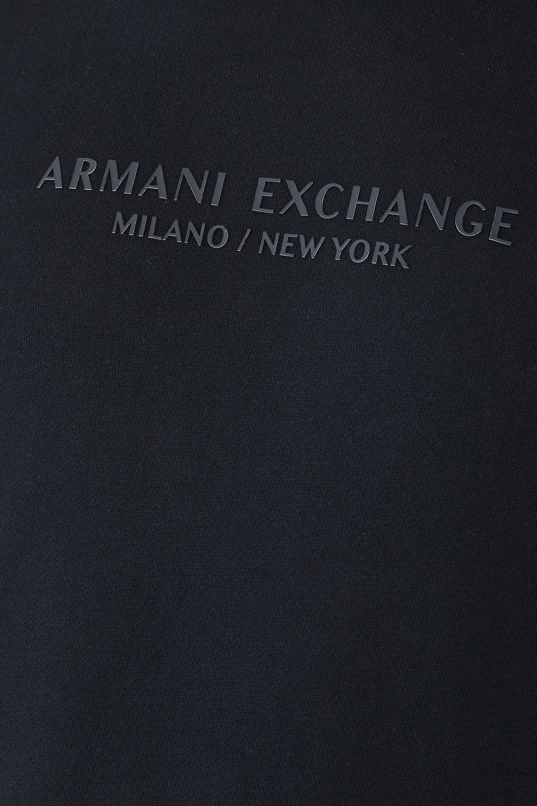 سويت شيرت بغطاء رأس وشعار الماركة