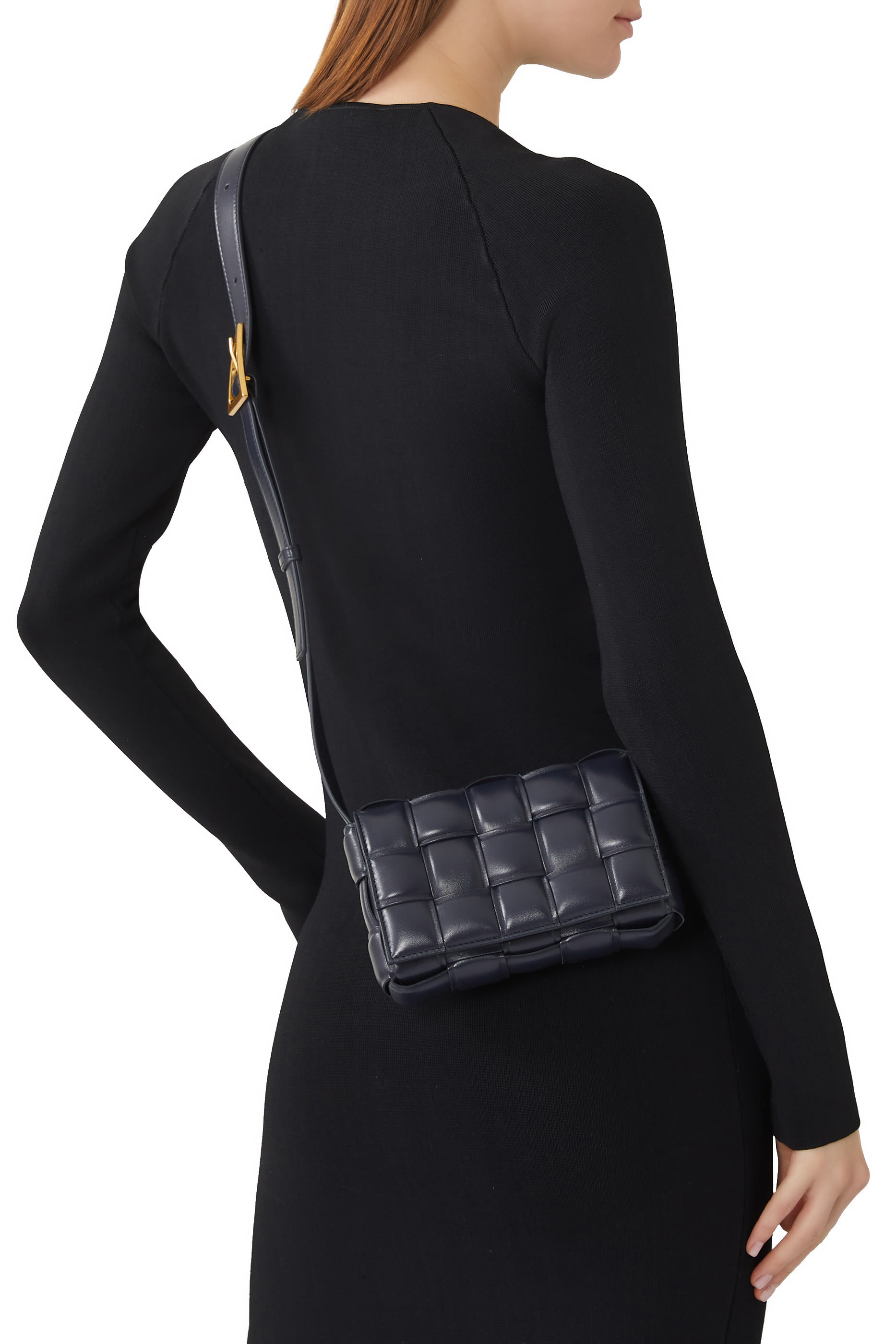 حقيبة كروس كاسيت مبطنة صغيرة