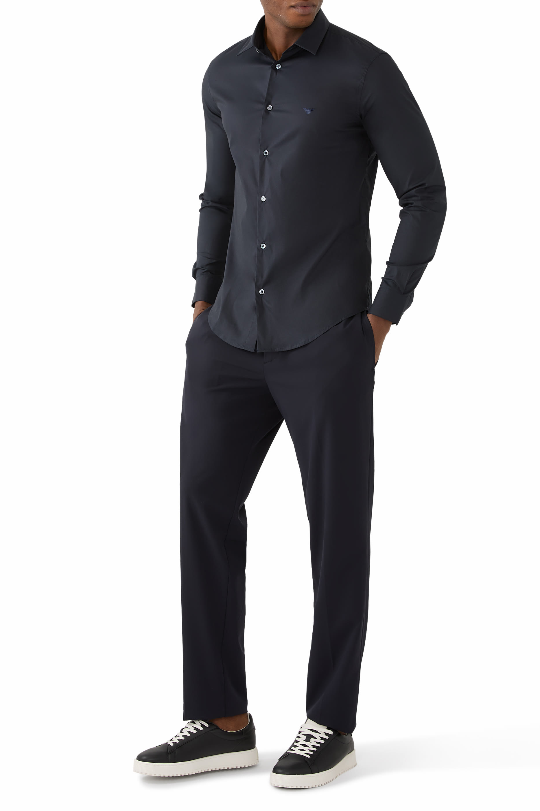 قميص كلاسيكي قطن