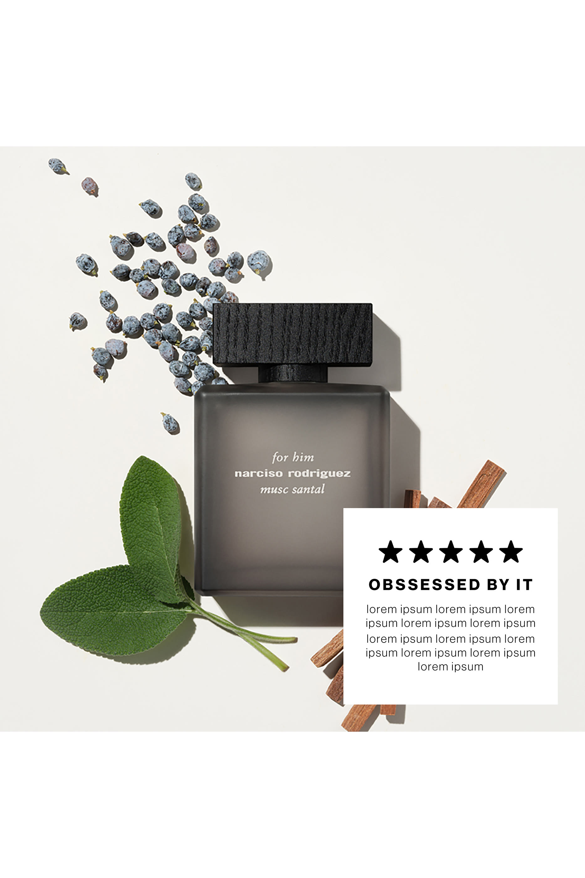 أو دو بارفان مسك صندل انتس للرجال