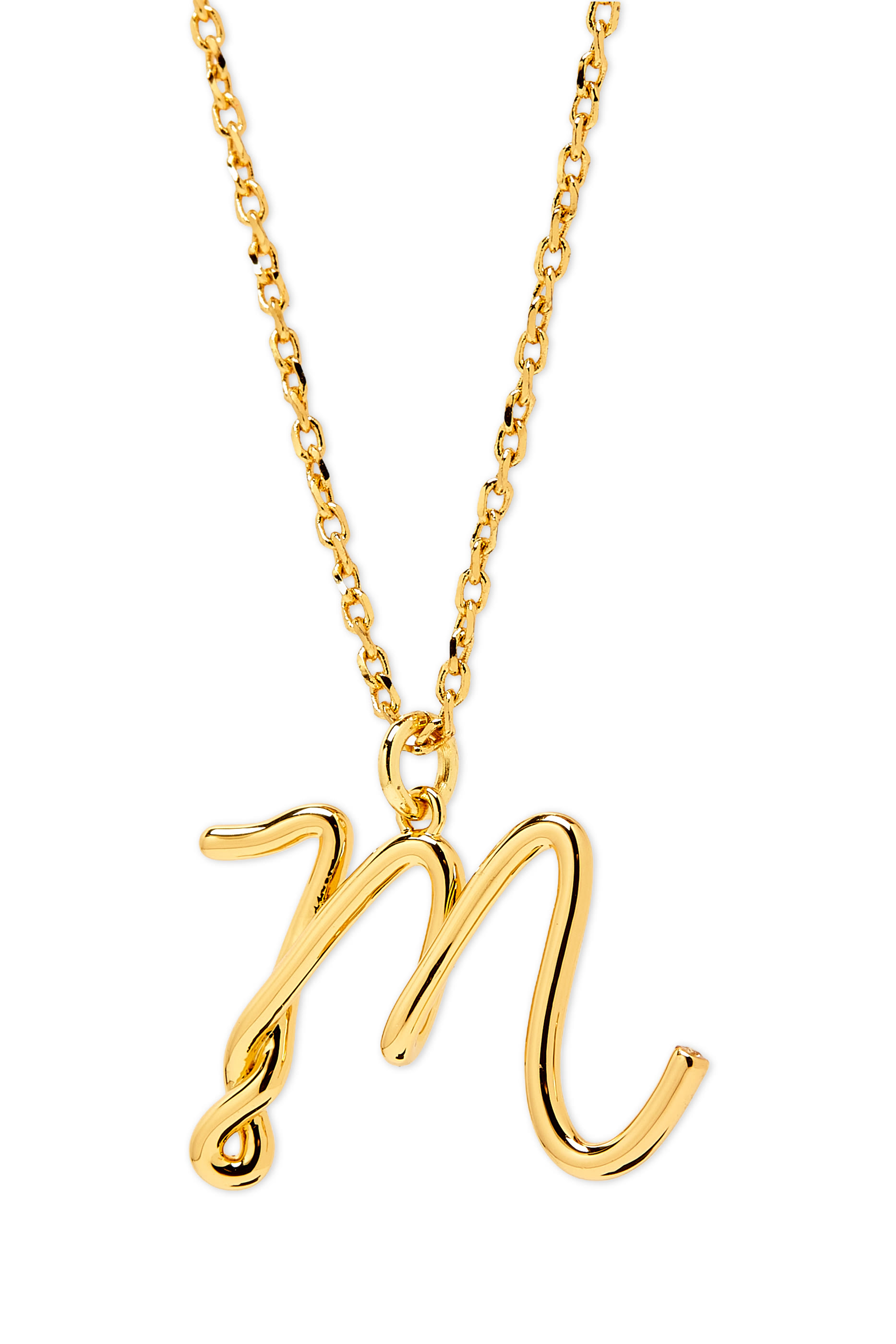 قلادة وان ان ايه ميليان بدلاية بتصميم حرف M