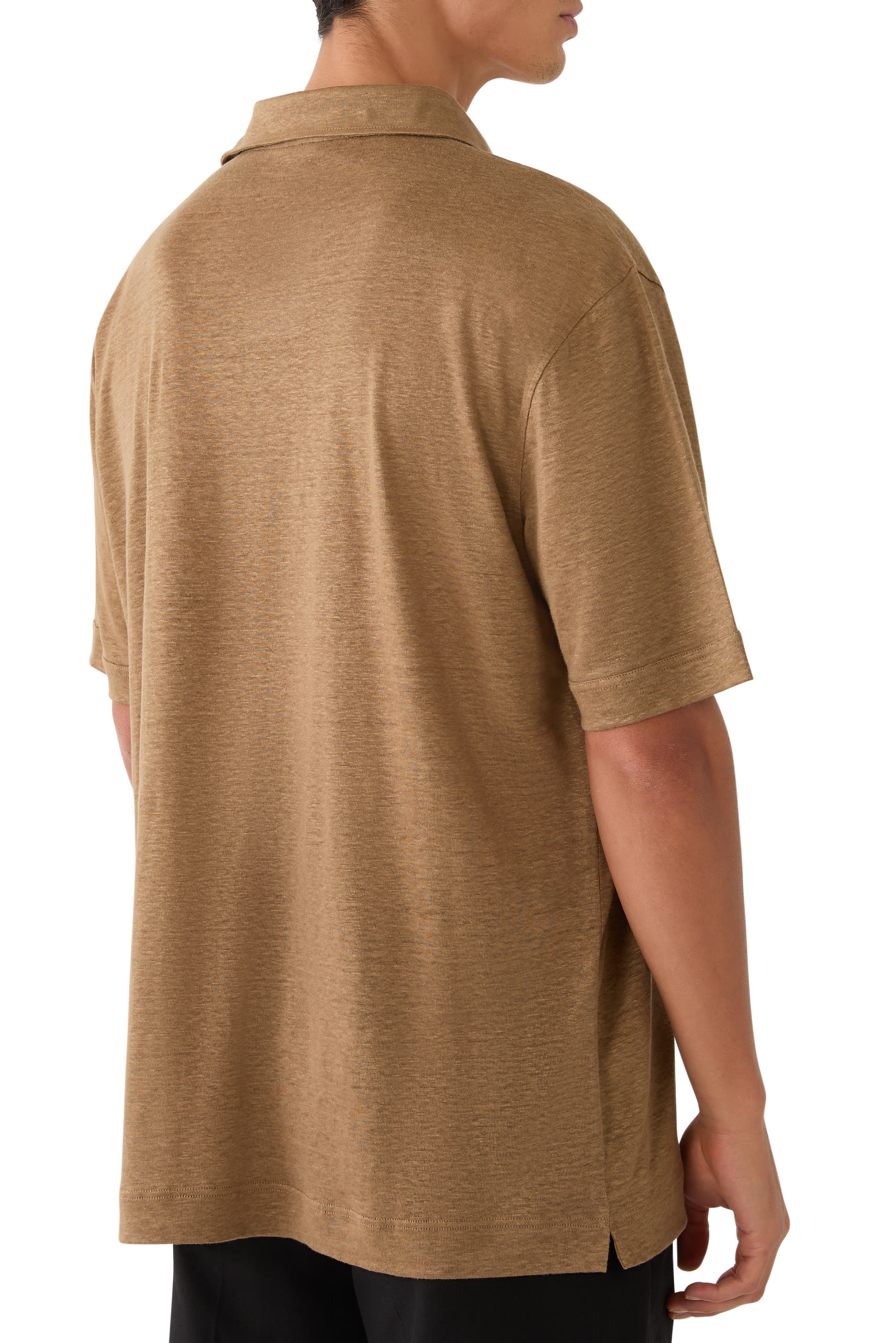 قميص بولو كتان