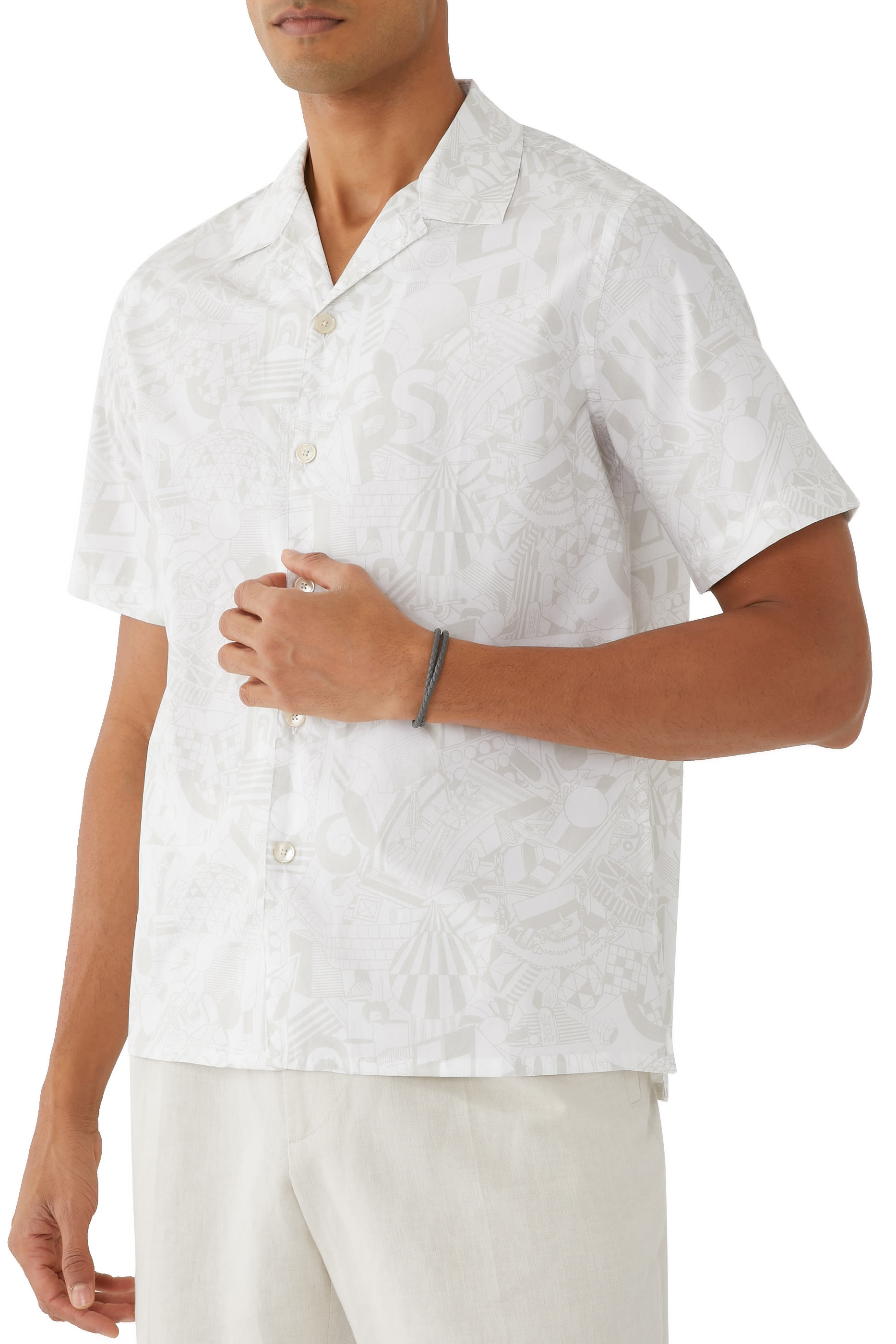 قميص بطبعات دودل