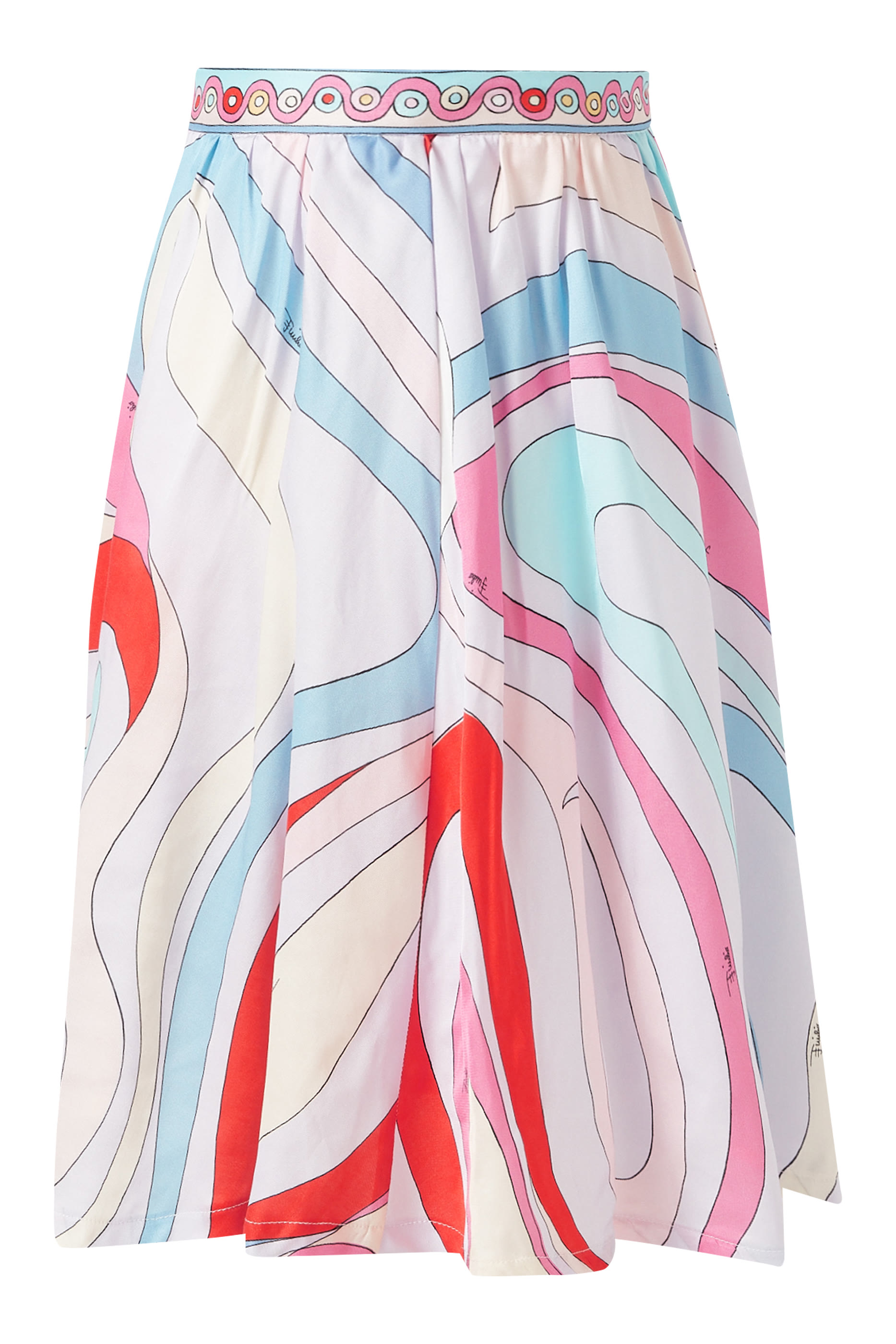 تنورة بنقشة ايريد للأطفال