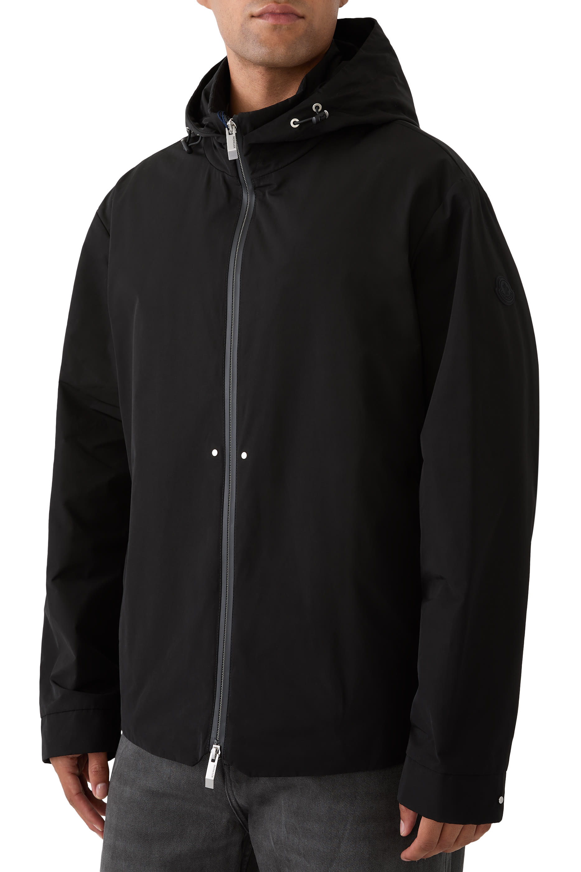 جاكيت ويندبريكر لاشا بغطاء للراس