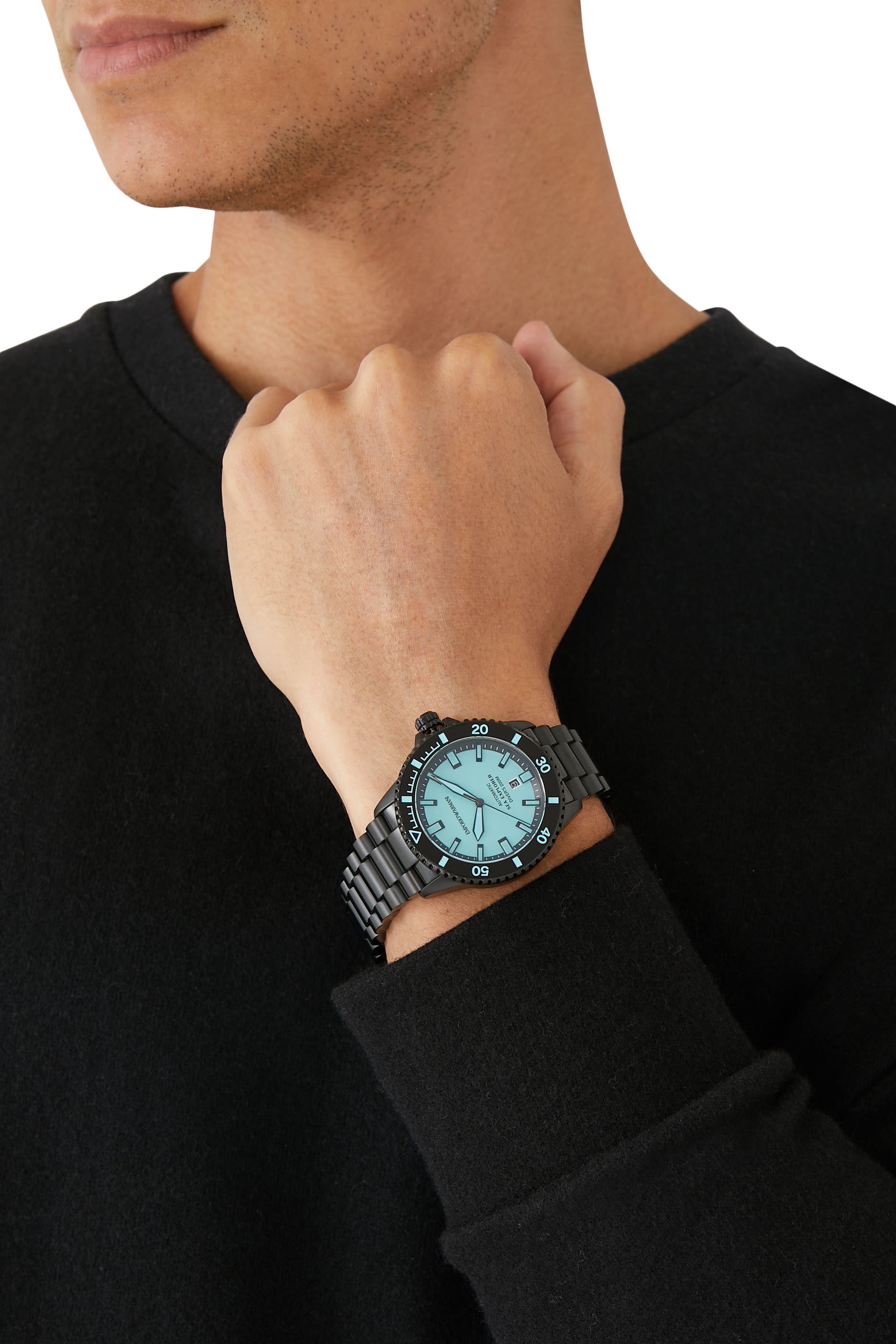 ساعة سي إكسبلورر أوتوماتيكية ستانلس ستيل