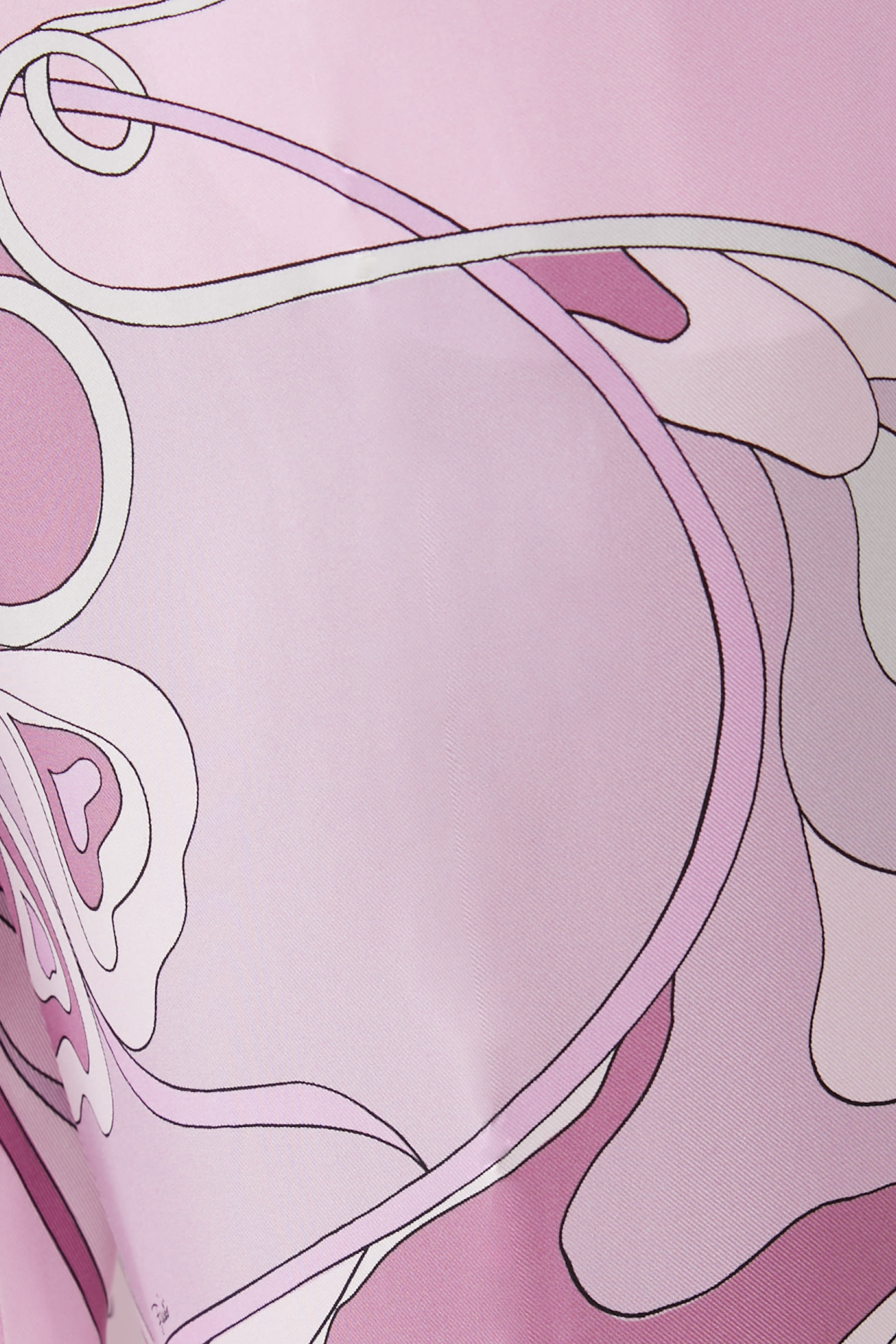 بنطال بطبعة اوركيدي حرير تويل