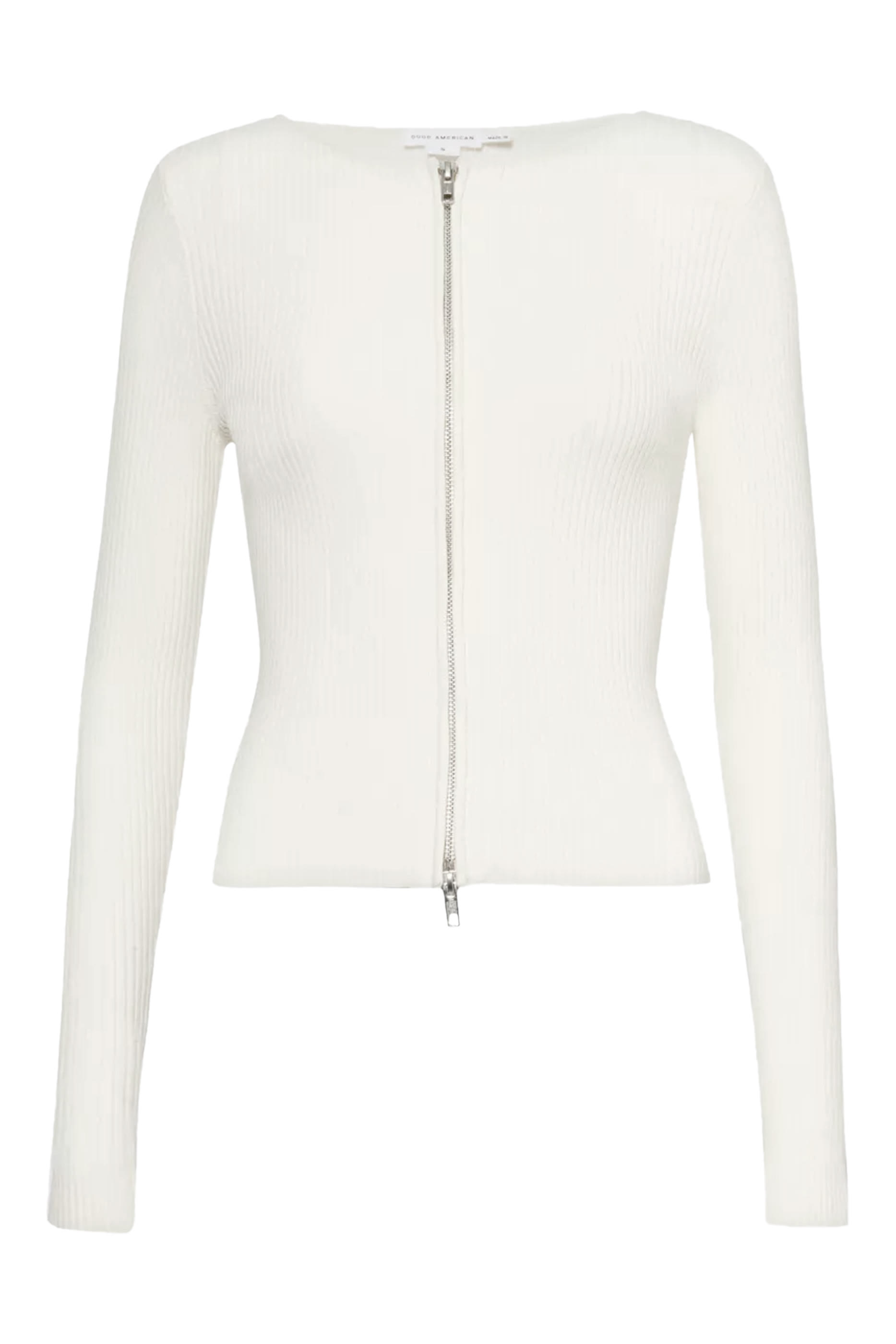 كنزة نسيج مضلع مطاطي