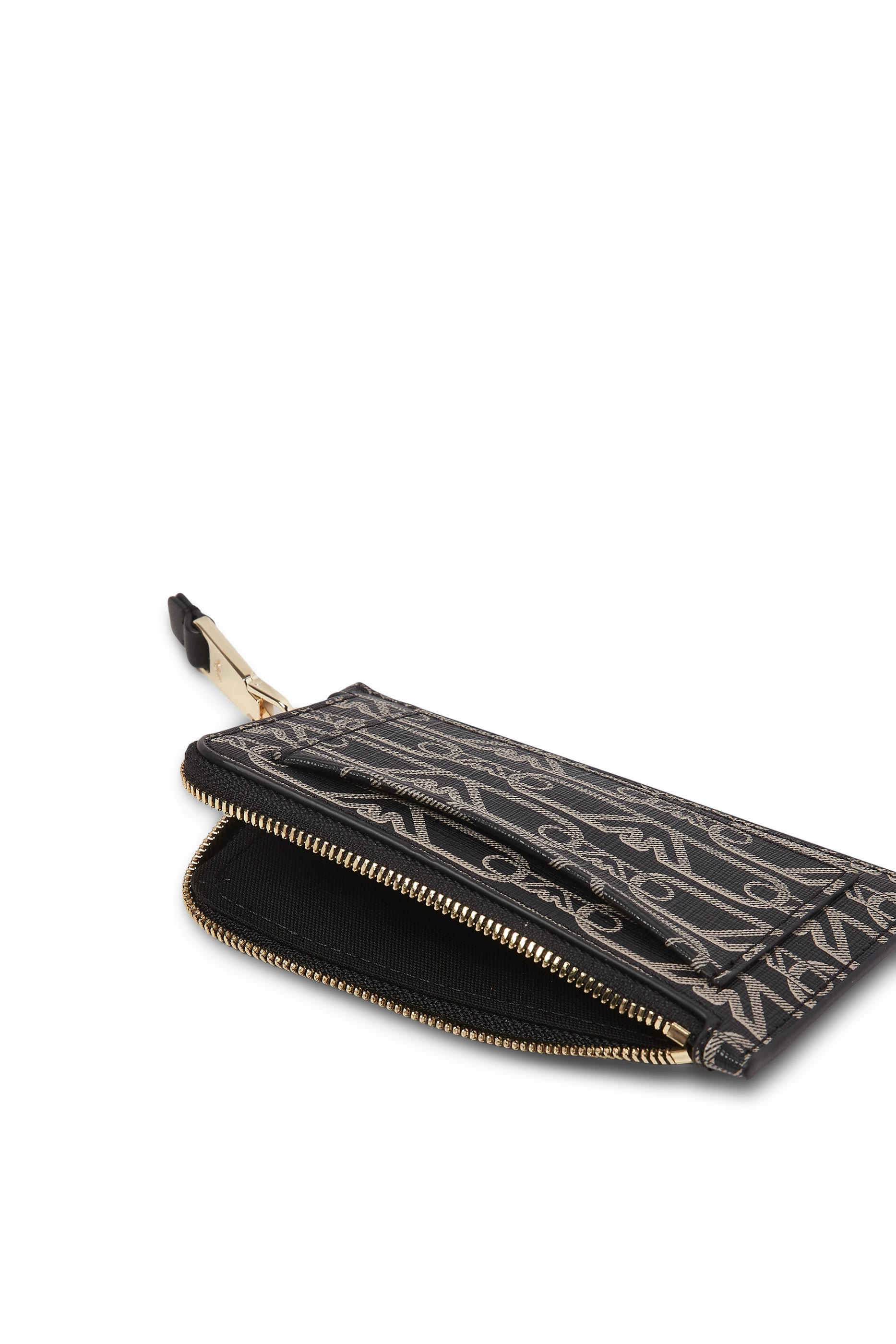 محفظة بنقشة شعار الماركة