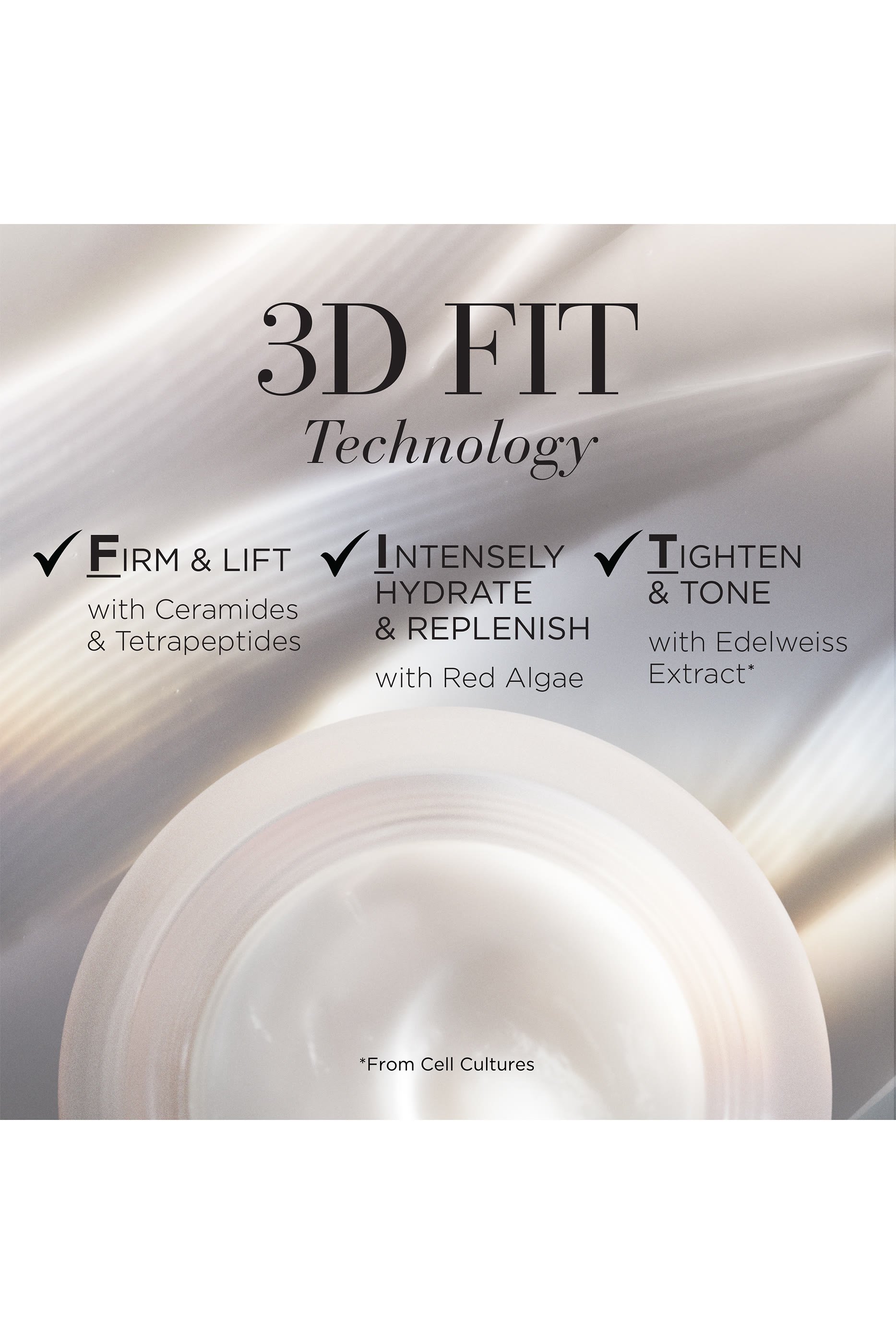 كريم ليلي متطور بالسيراميد لشد البشرة