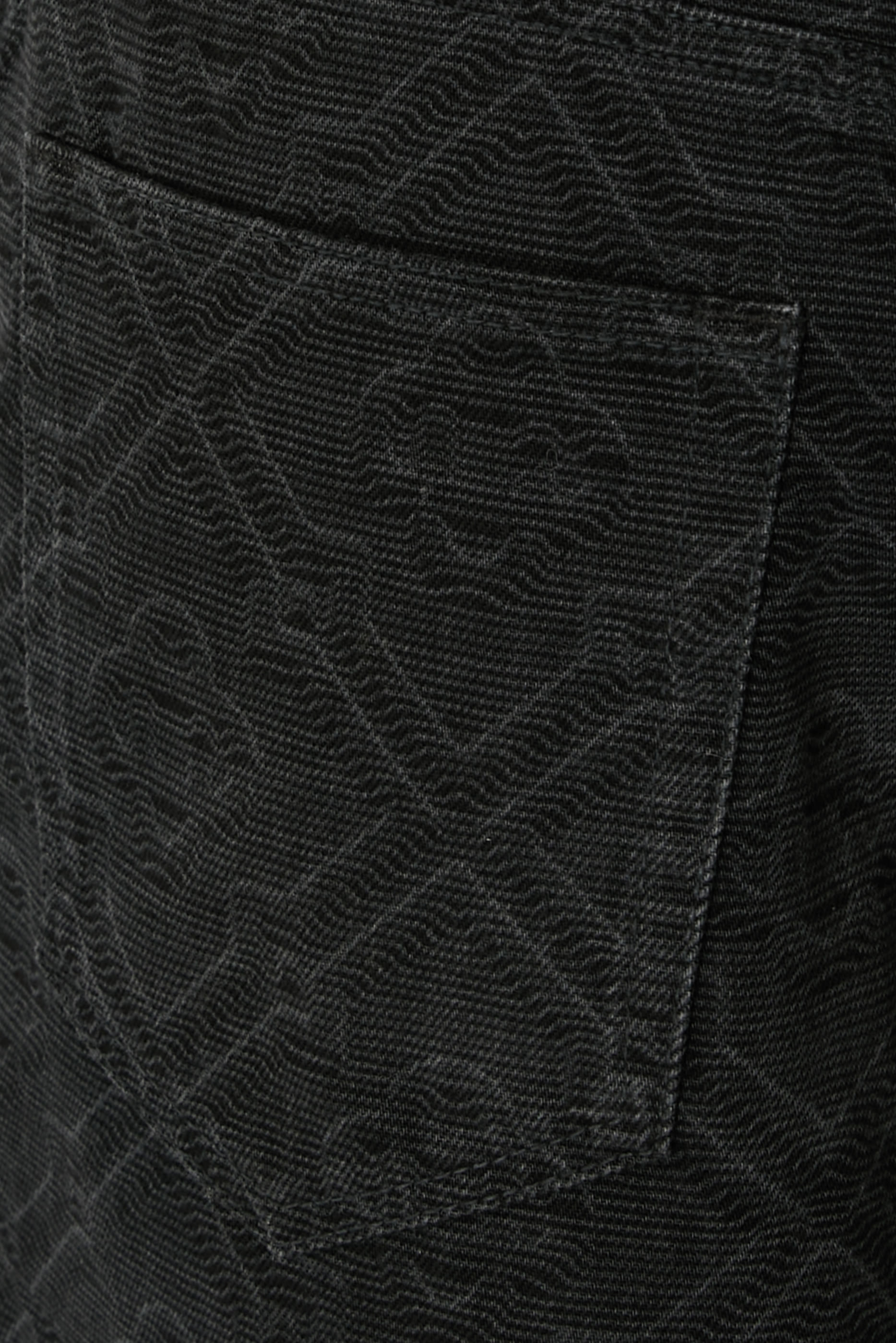 Laser Monogram Denim Shorts