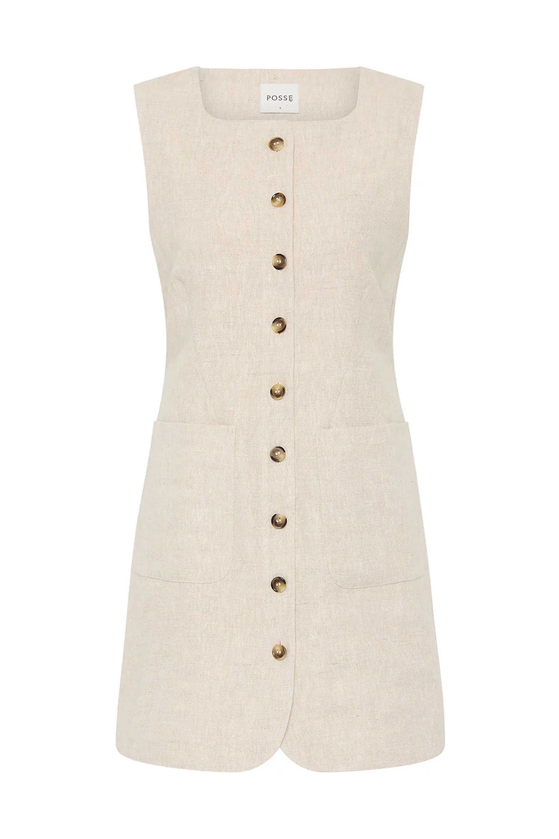 فستان سهرة إيما بصف أزرار