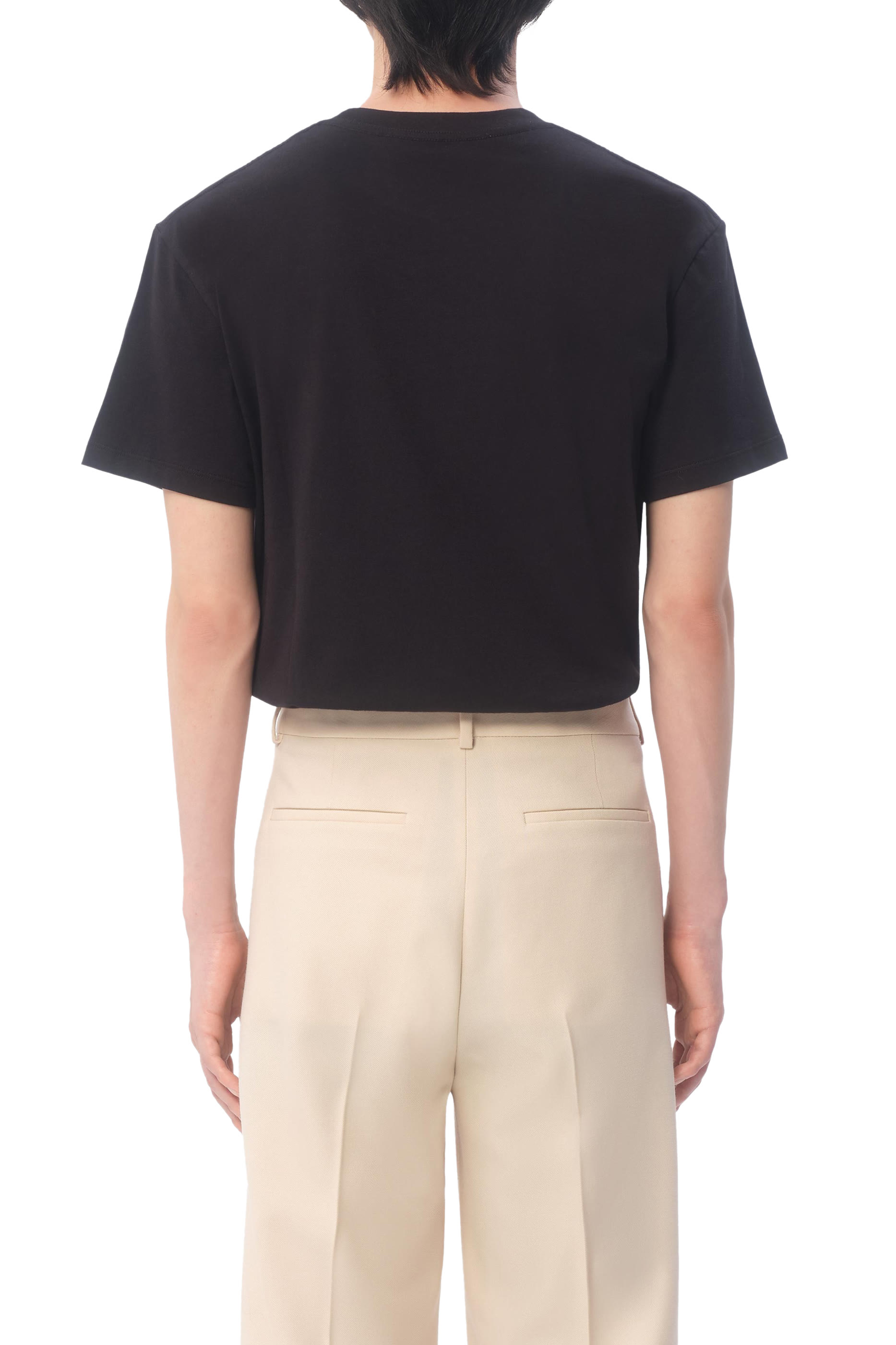 تيشيرت برقعة بشعار الماركة