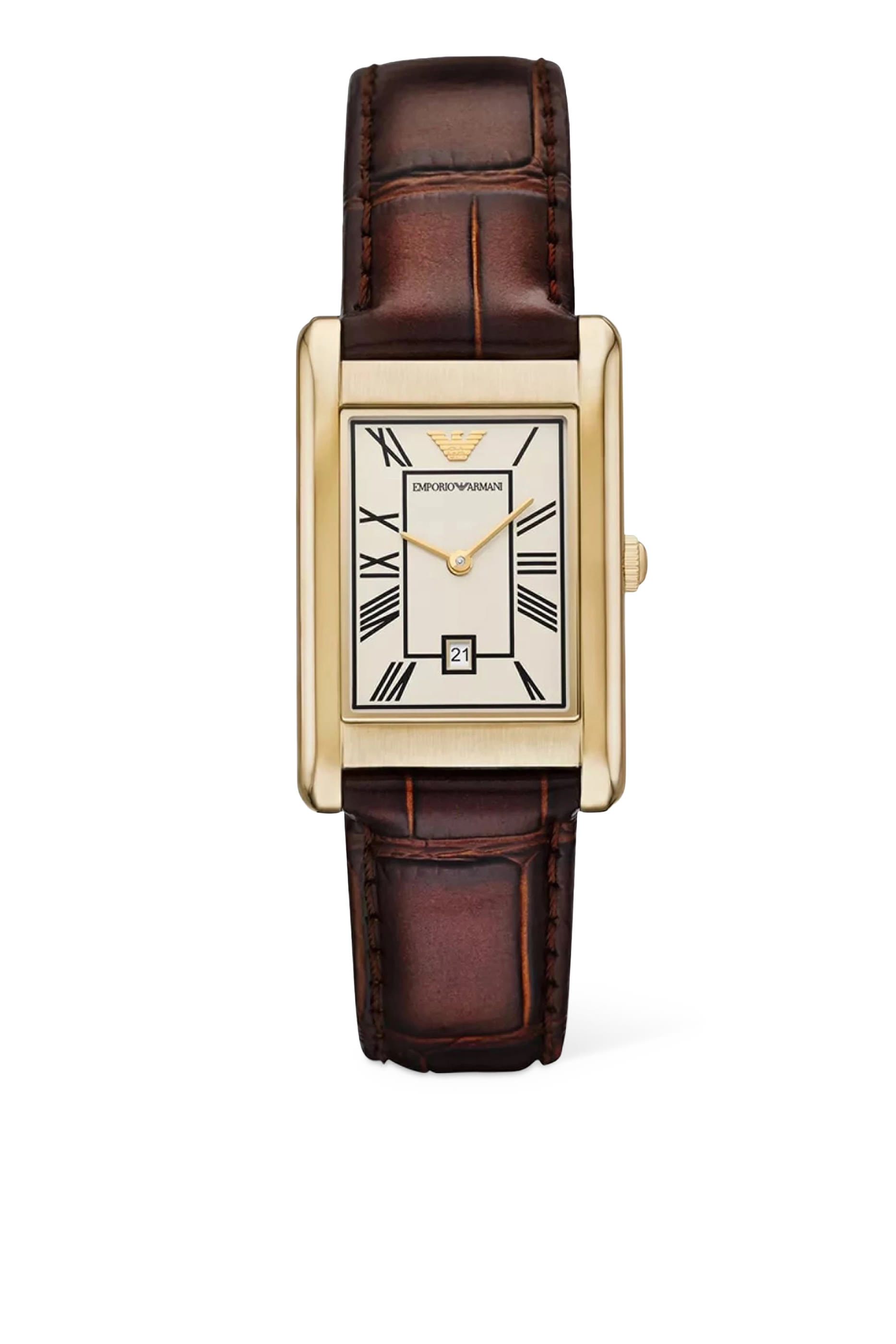 ساعة جينو جلد