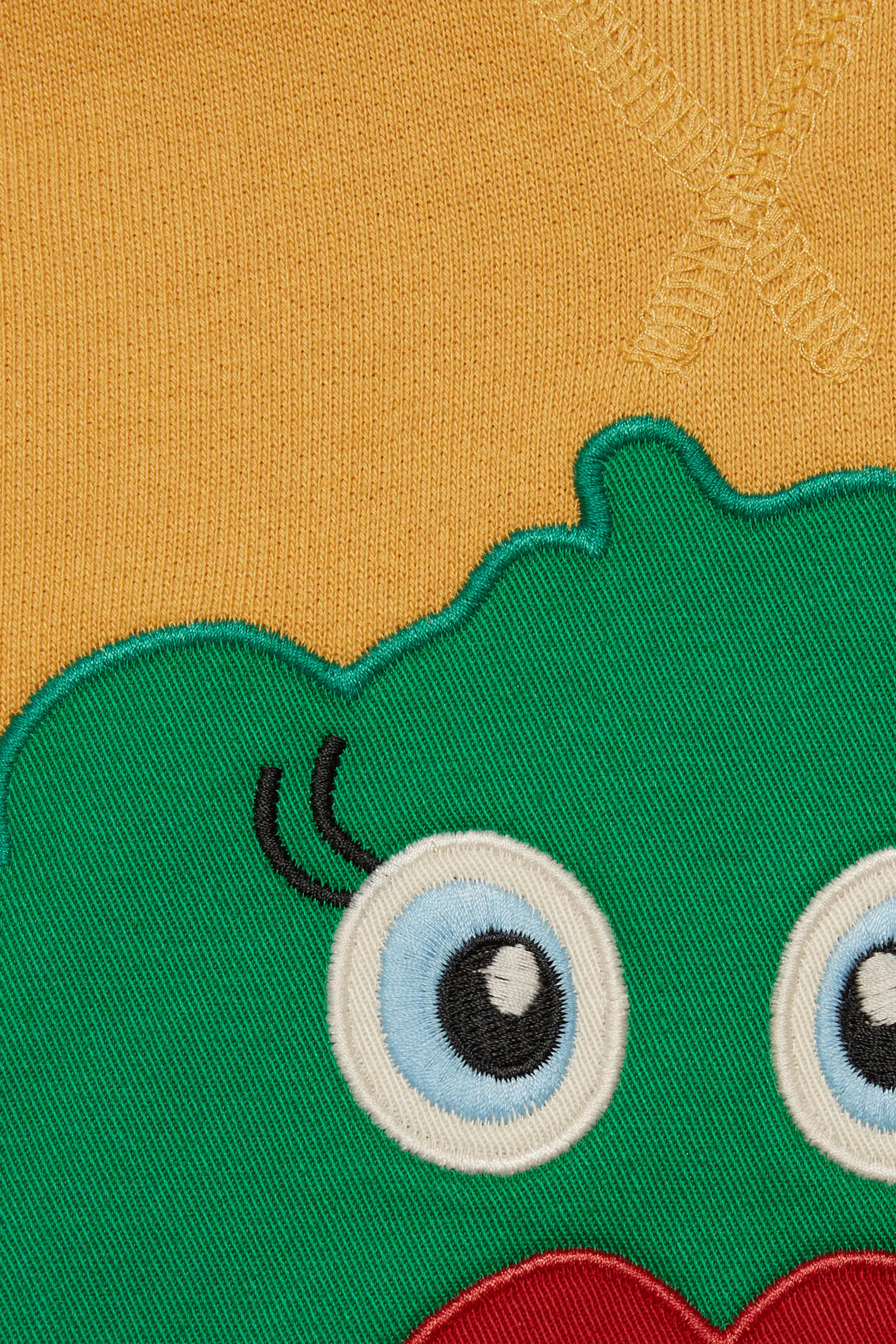 هودي قطن مطرز للأطفال