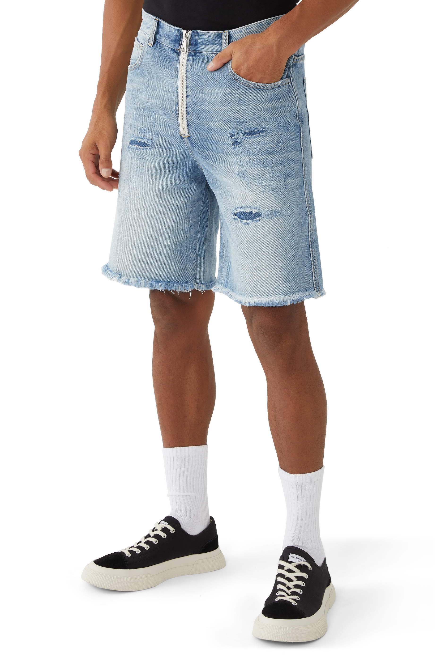 شورت دنيم ممزق