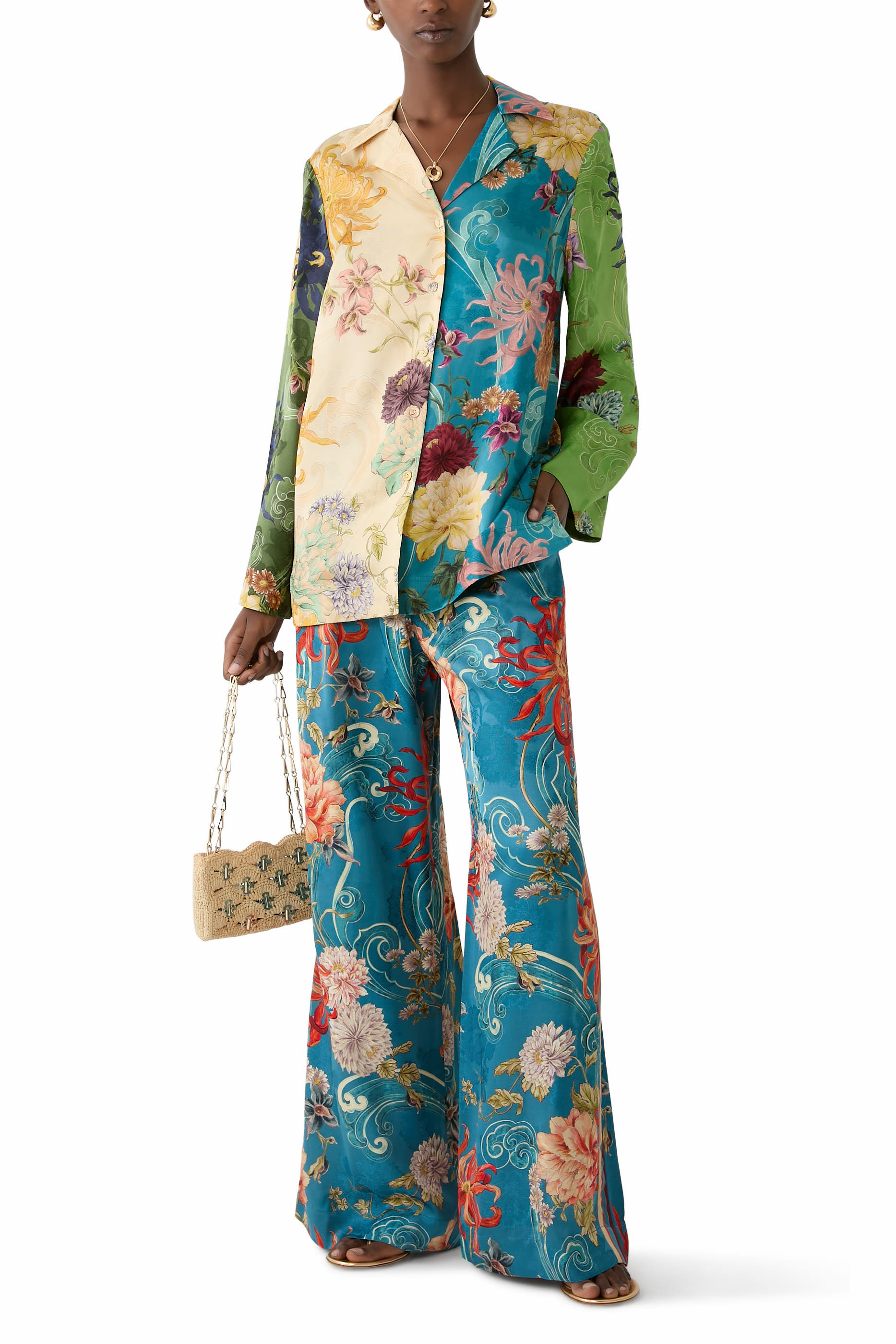 قميص أفيري بتصميم مقسم