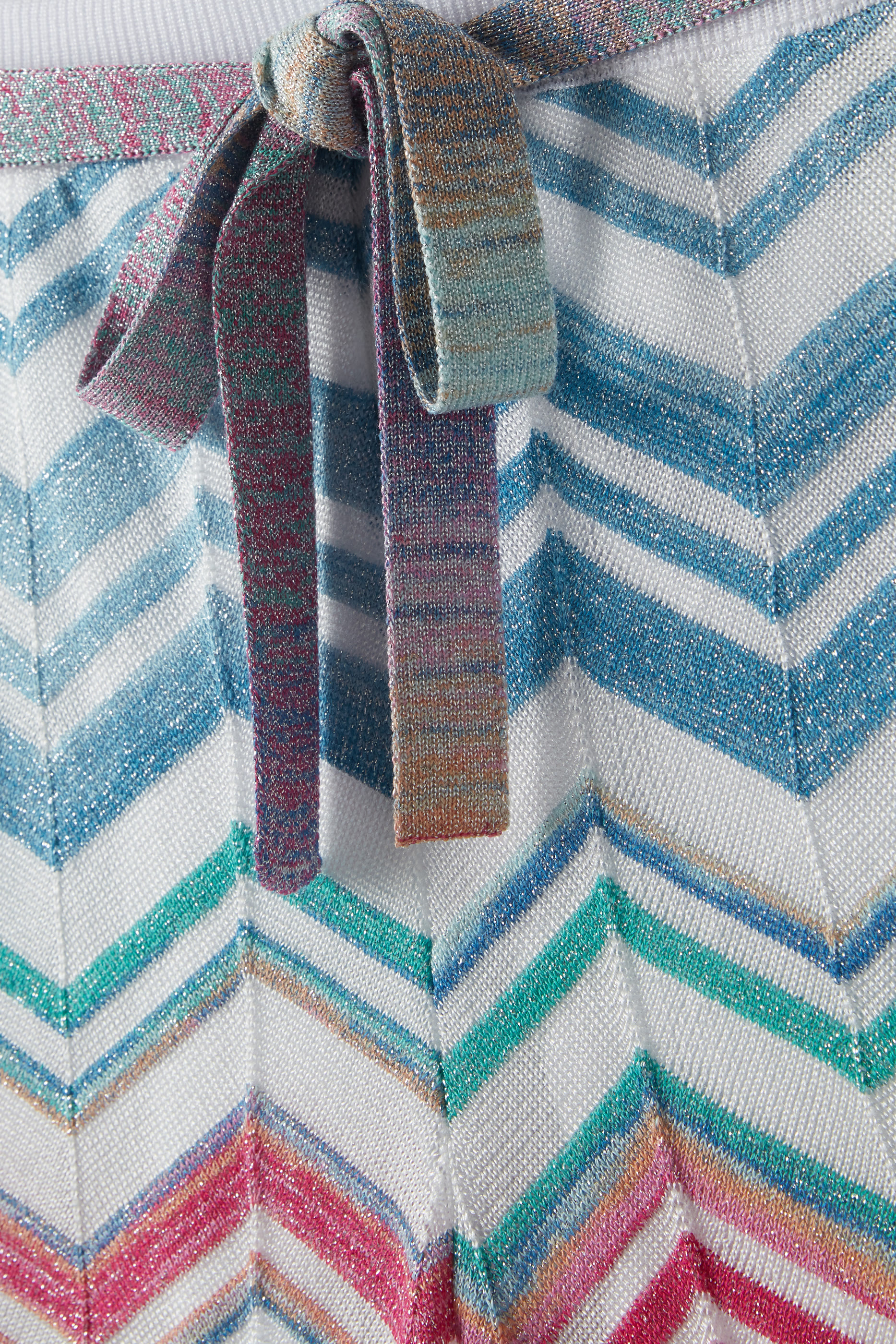 بنطال منسوج بخطوط متعرجة للأطفال