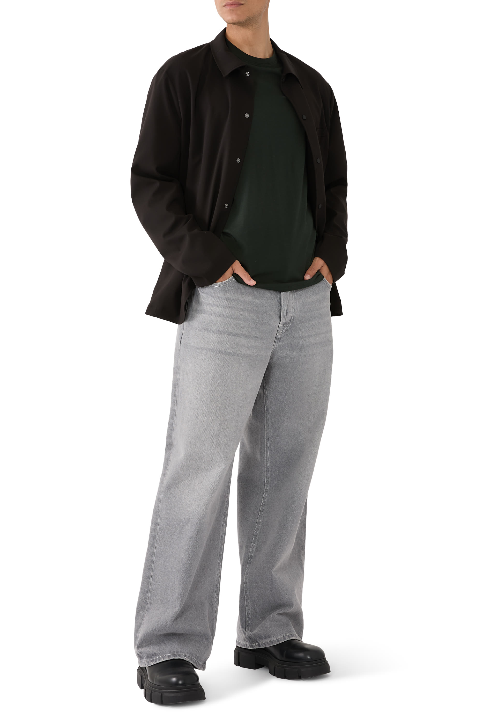 جاكيت بصف أزرار