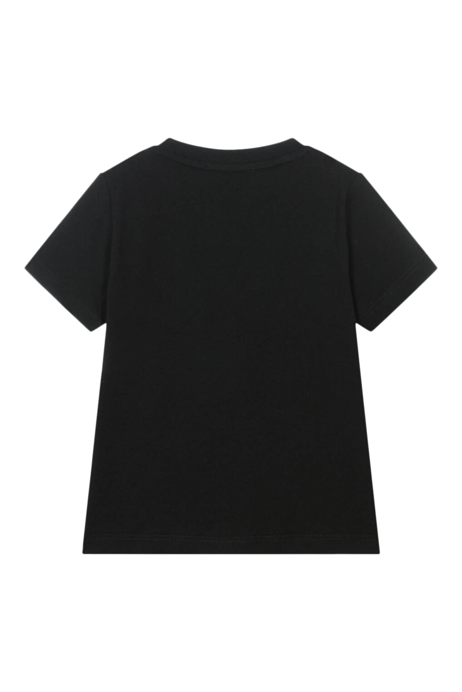 تيشيرت بطبعات شعار الماركة للأطفال