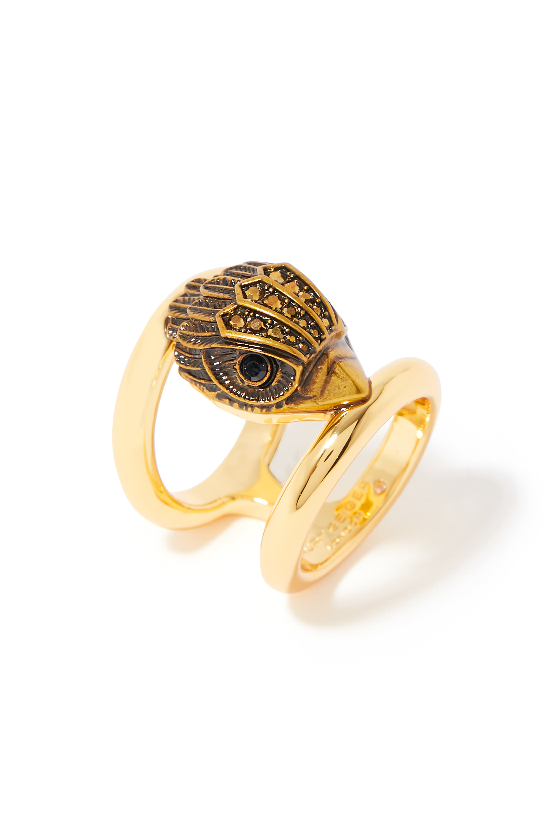 خاتم بحلقات برأس النسر